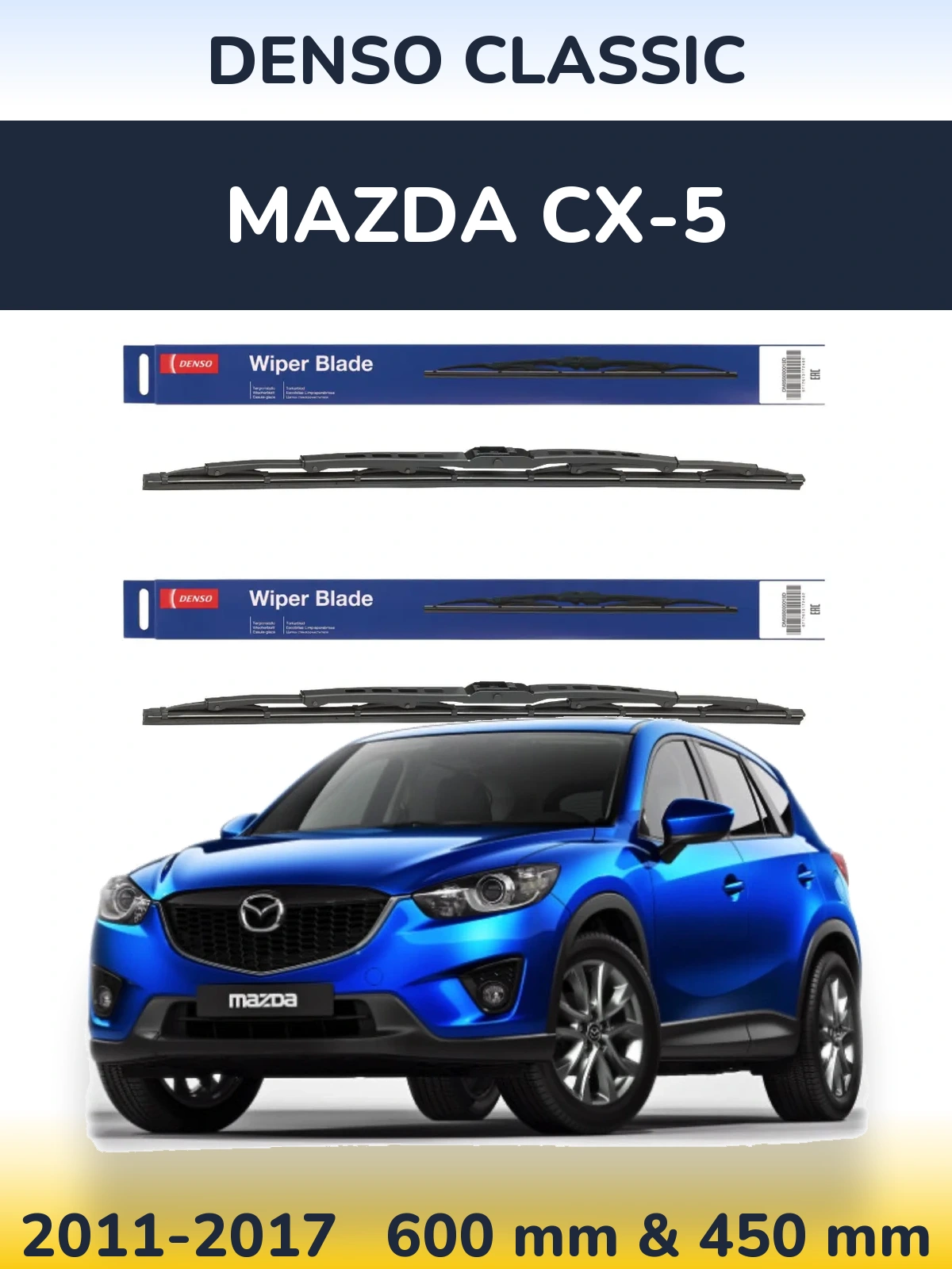 Torkarblad Denso Classic för Mazda CX-5