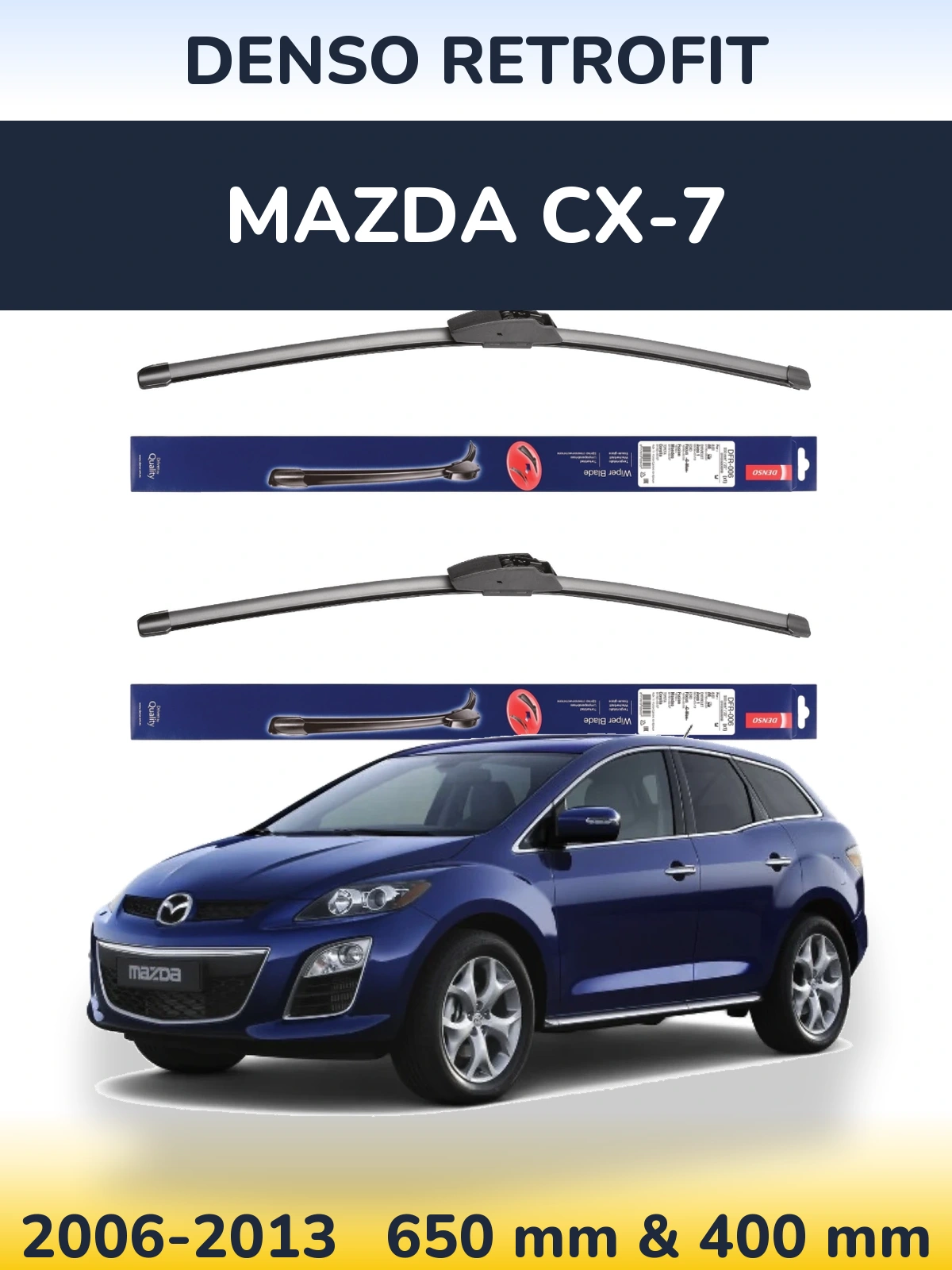 Torkarblad Denso Retrofit för Mazda CX-7
