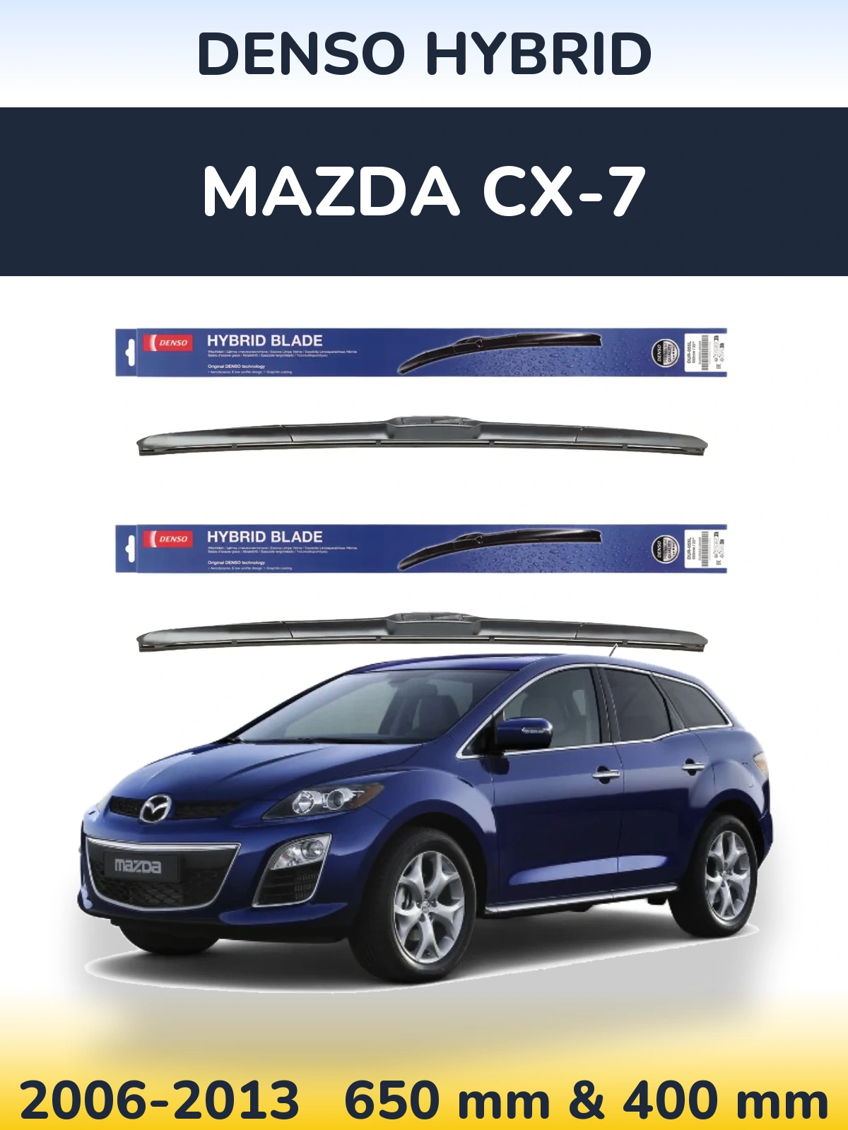 Torkarblad Denso Hybrid för Mazda CX-7