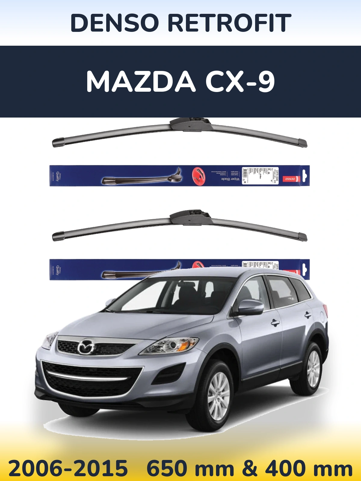 Torkarblad Denso Retrofit för Mazda CX-9