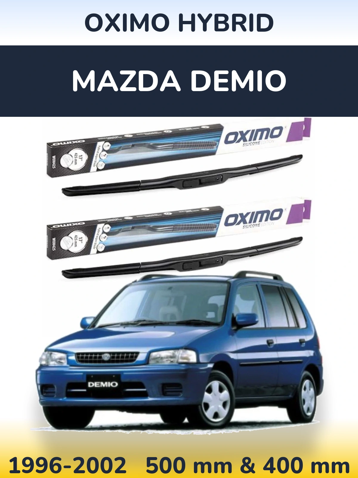 Torkarblad Oximo Hybrid för Mazda Demio