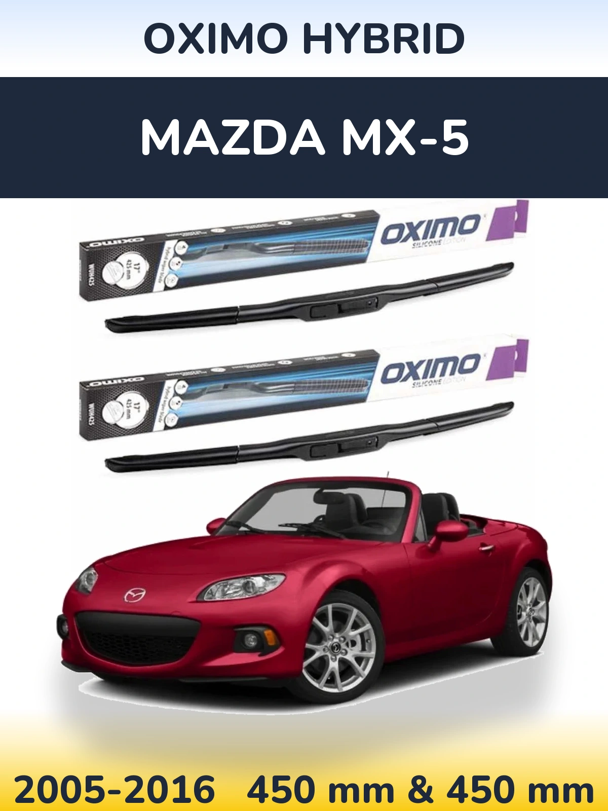 Torkarblad Oximo Hybrid för Mazda MX-5