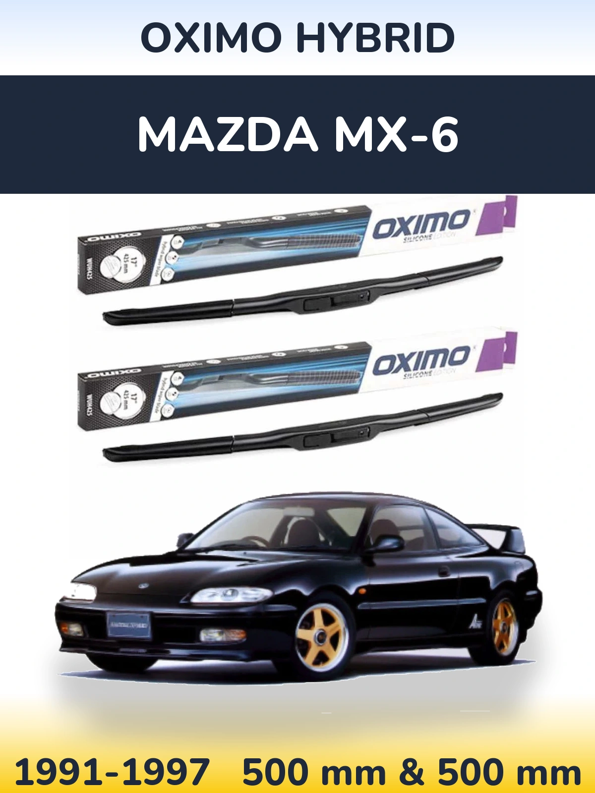 Torkarblad Oximo Hybrid för Mazda MX-6