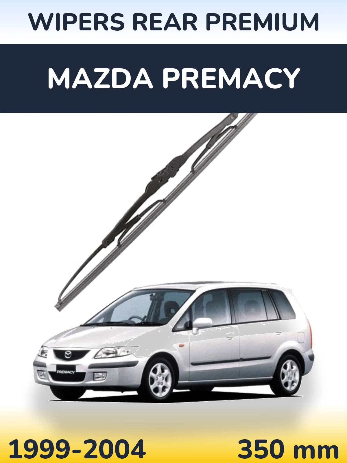 Torkarblad WIPERS REAR PREMIUM för Mazda Premacy
