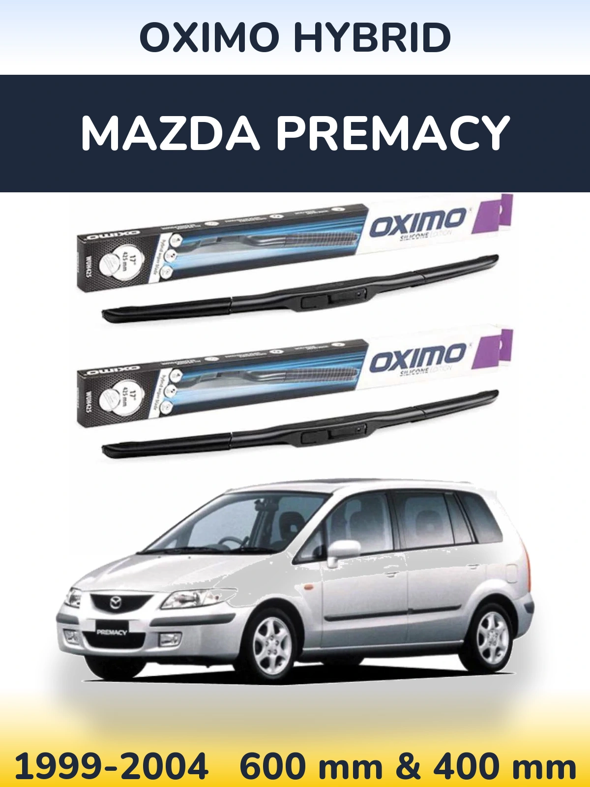 Torkarblad Oximo Hybrid för Mazda Premacy
