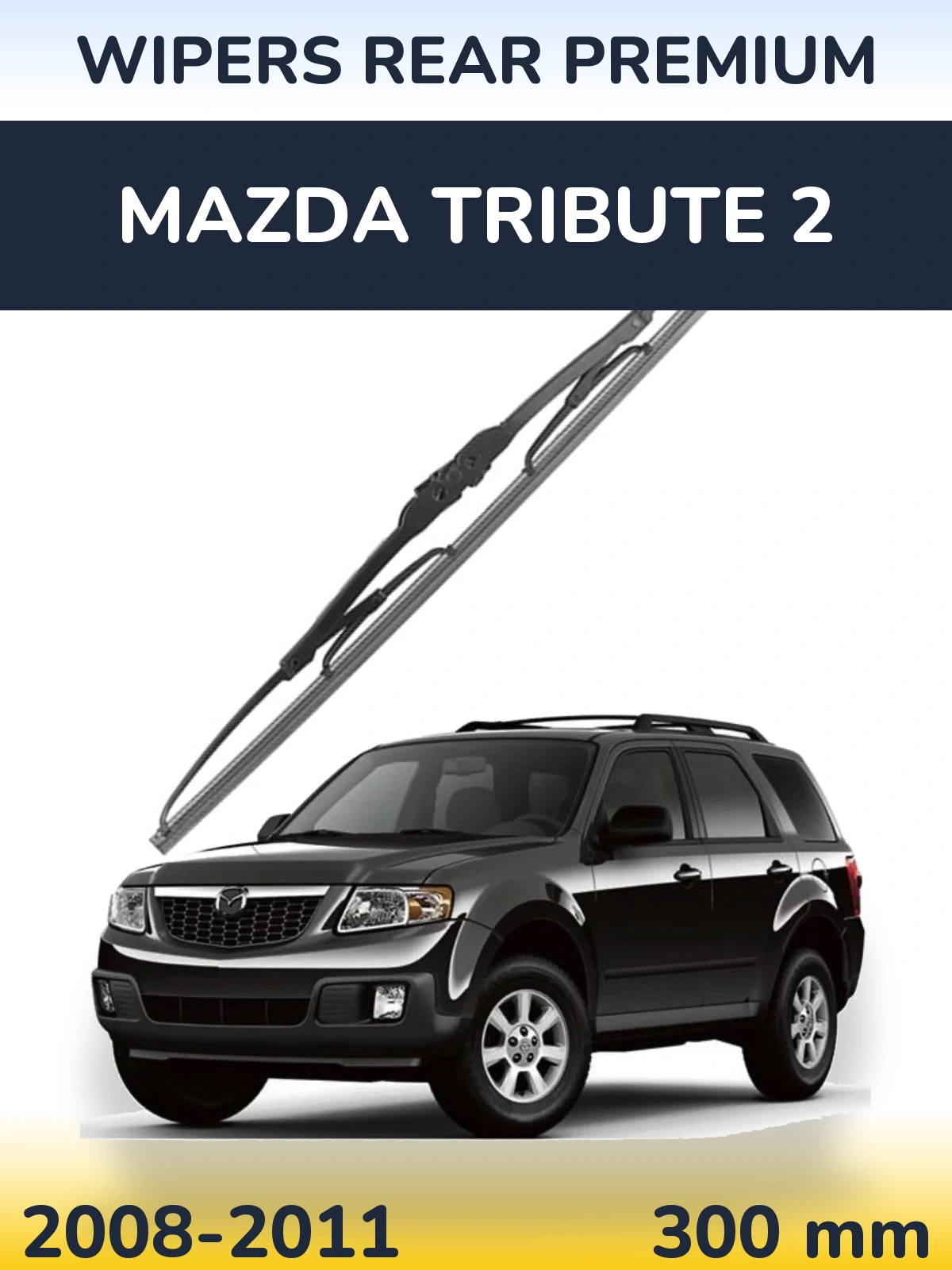 Torkarblad WIPERS REAR PREMIUM för Mazda Tribute 2