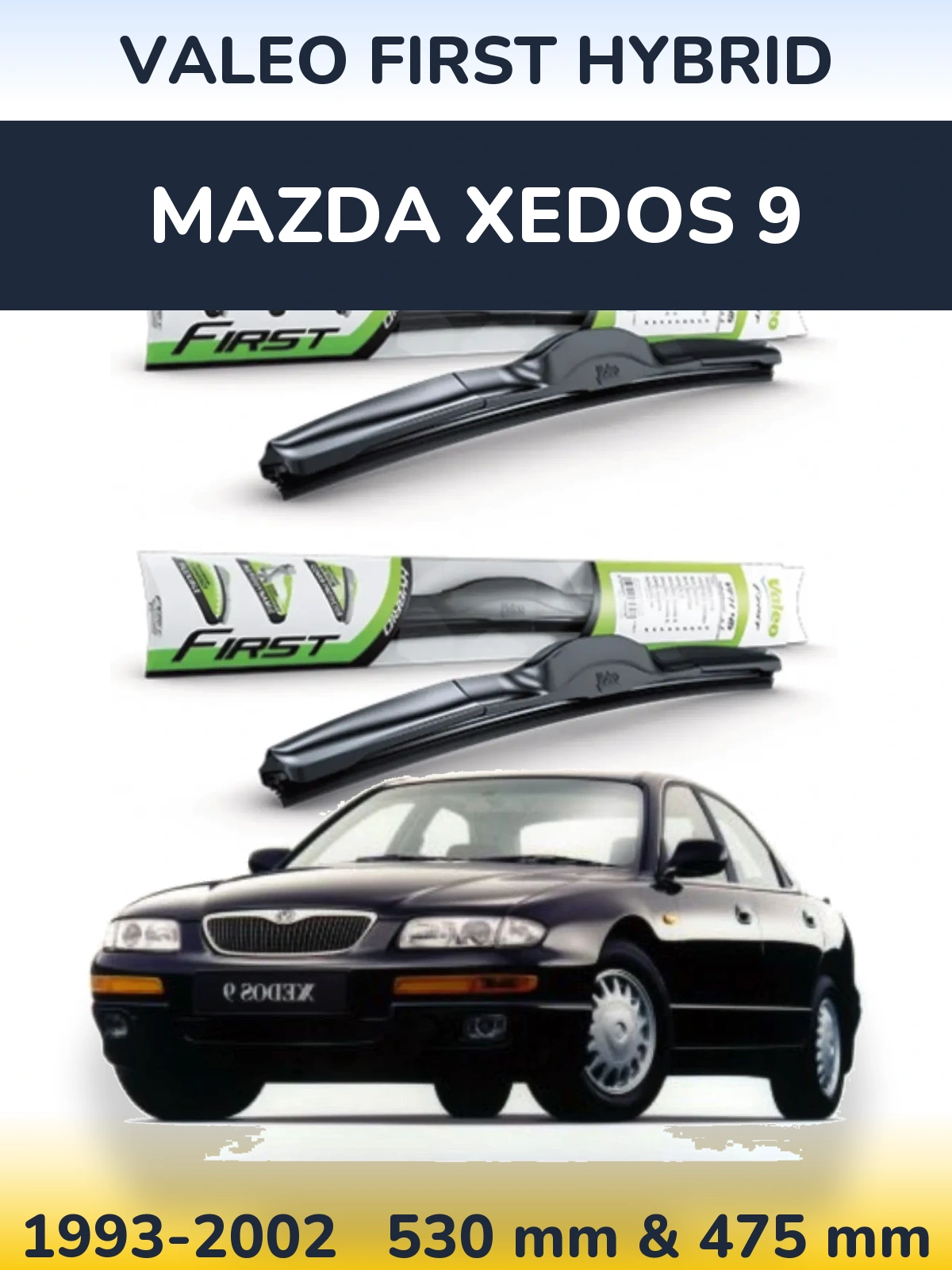 Torkarblad Valeo First Hybrid för Mazda Xedos 9