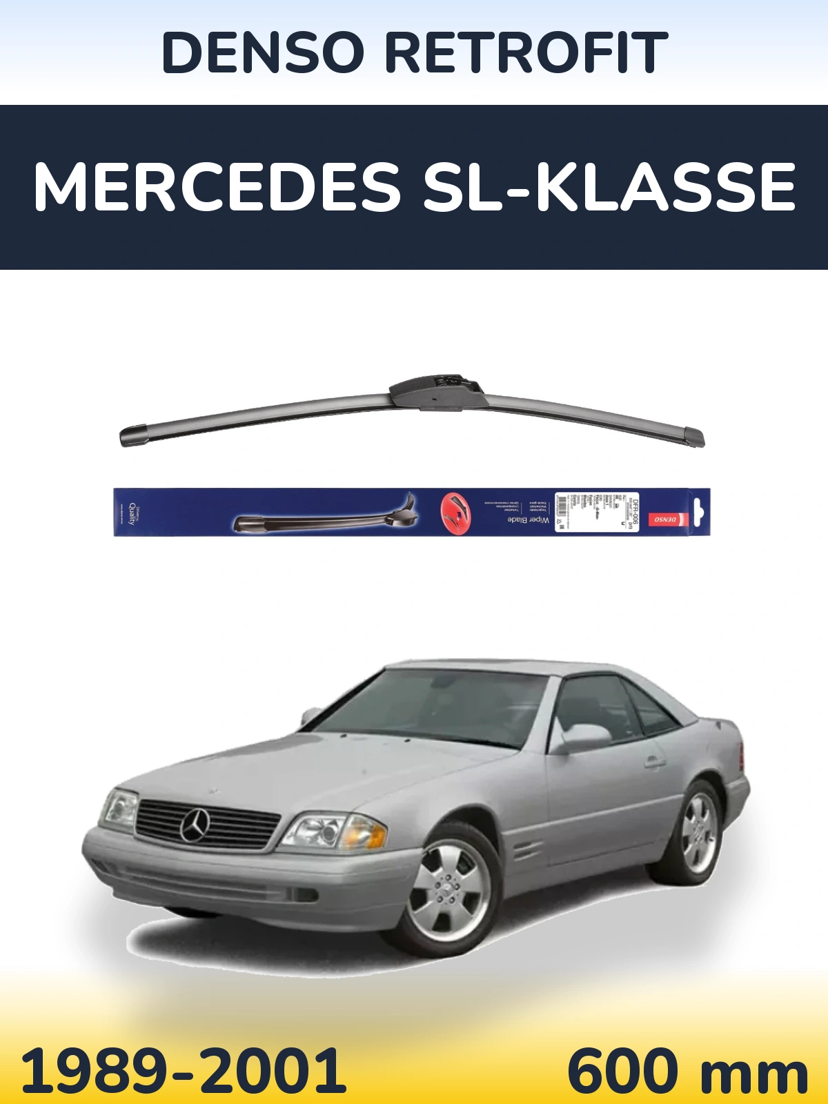Torkarblad Denso Retrofit för Mercedes SL-Klasse
