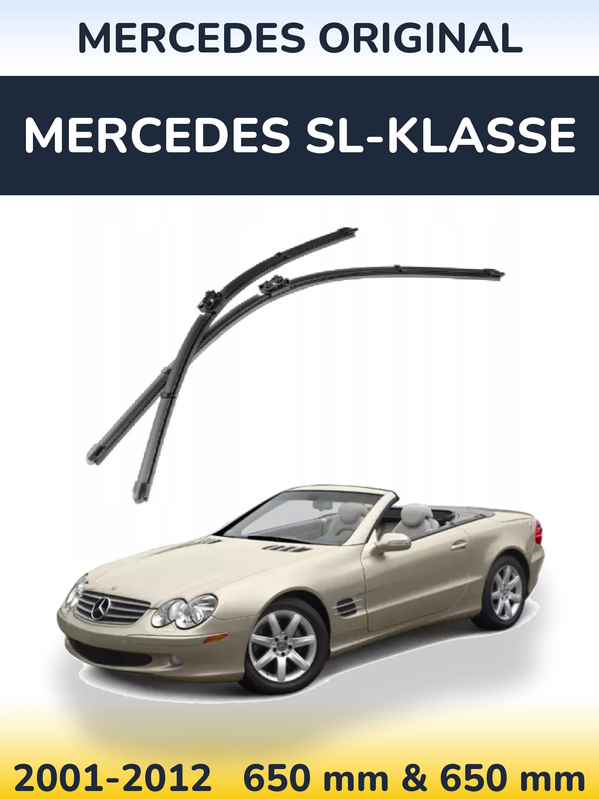Torkarblad Mercedes OEM Mercedes Original för Mercedes SL-Klasse
