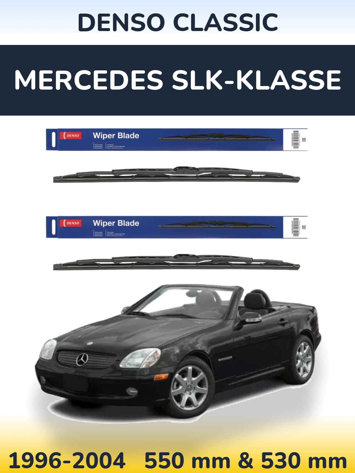 Torkarblad Denso Classic för Mercedes SLK-Klasse
