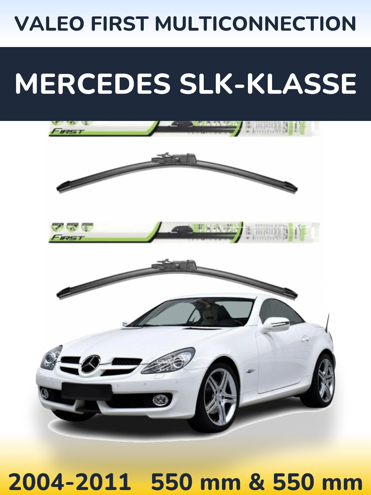 Torkarblad Valeo First MultiConnection för Mercedes SLK-Klasse