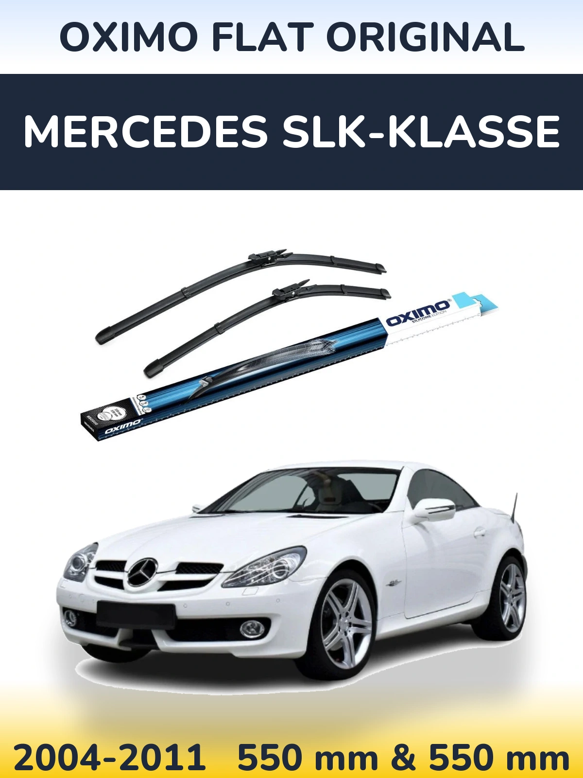 Torkarblad Oximo Flat Original för Mercedes SLK-Klasse