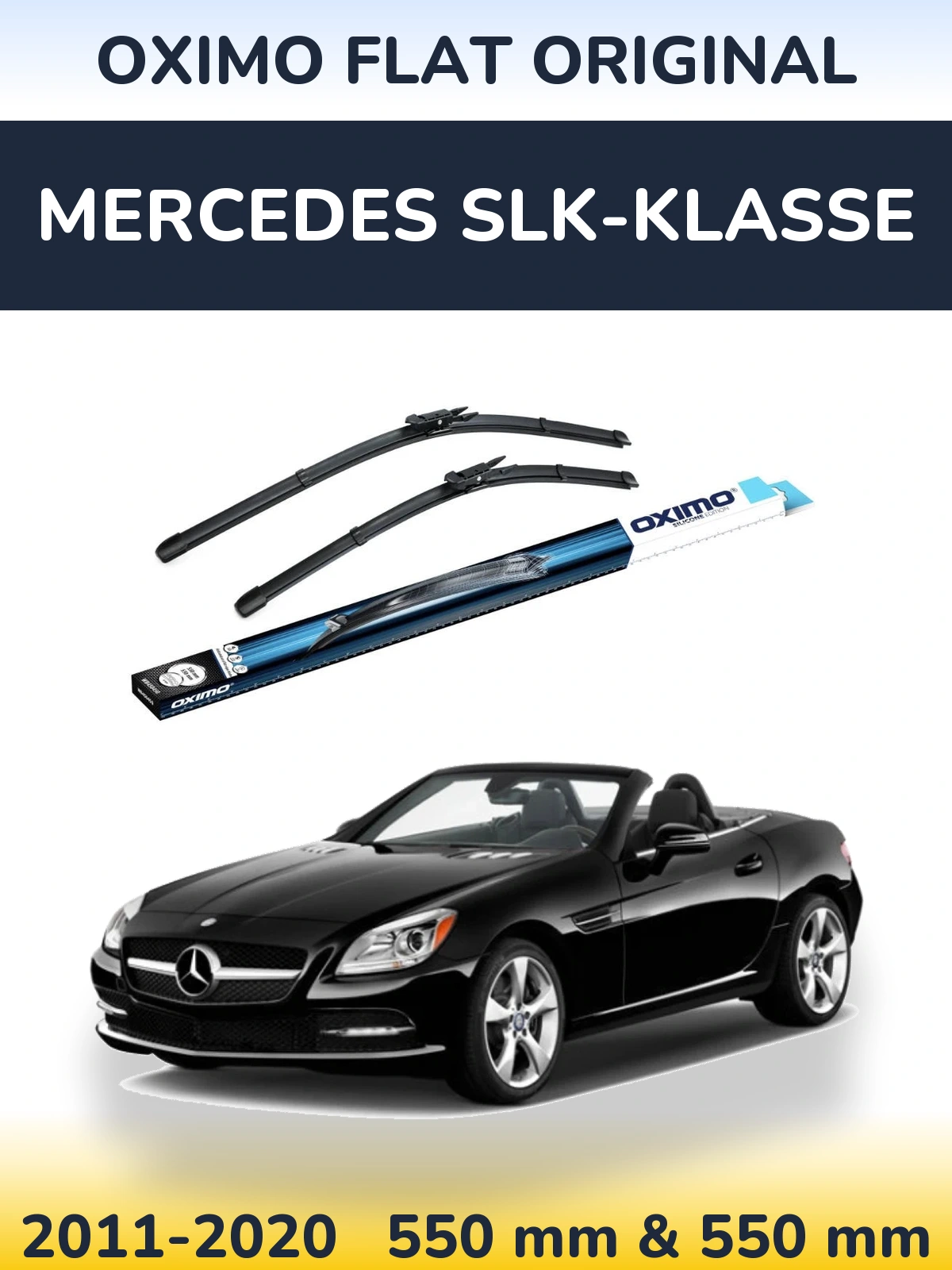 Torkarblad Oximo Flat Original för Mercedes SLK-Klasse