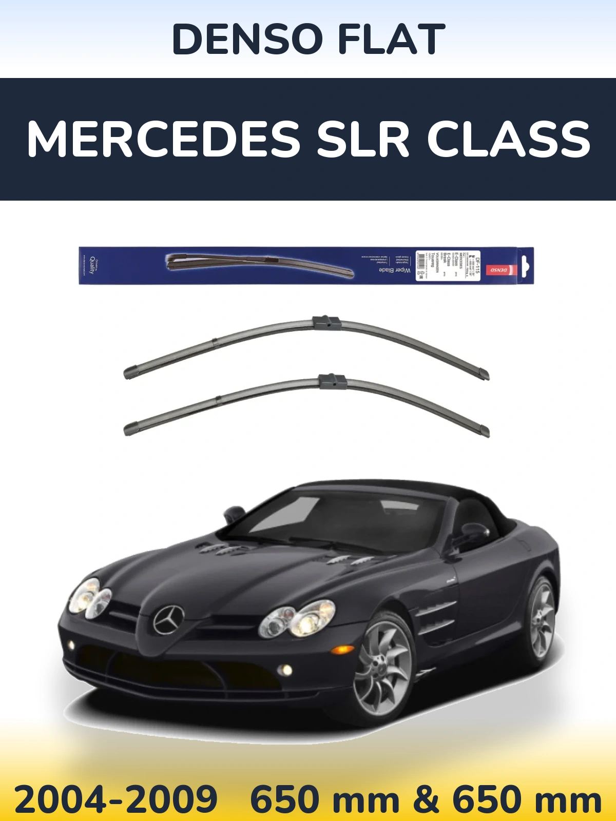 Torkarblad Denso Flat för Mercedes SLR Class