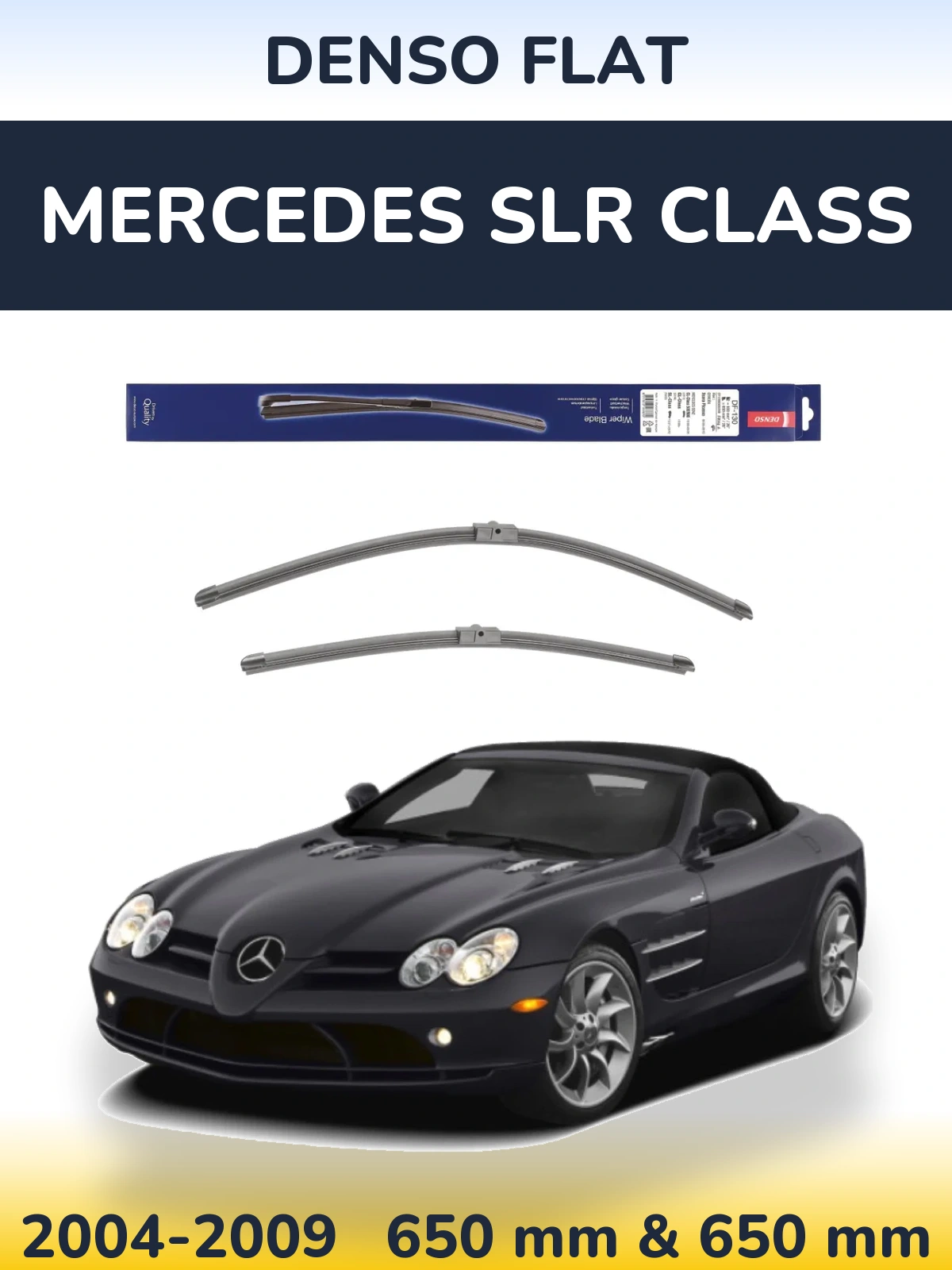 Torkarblad Denso Flat för Mercedes SLR Class