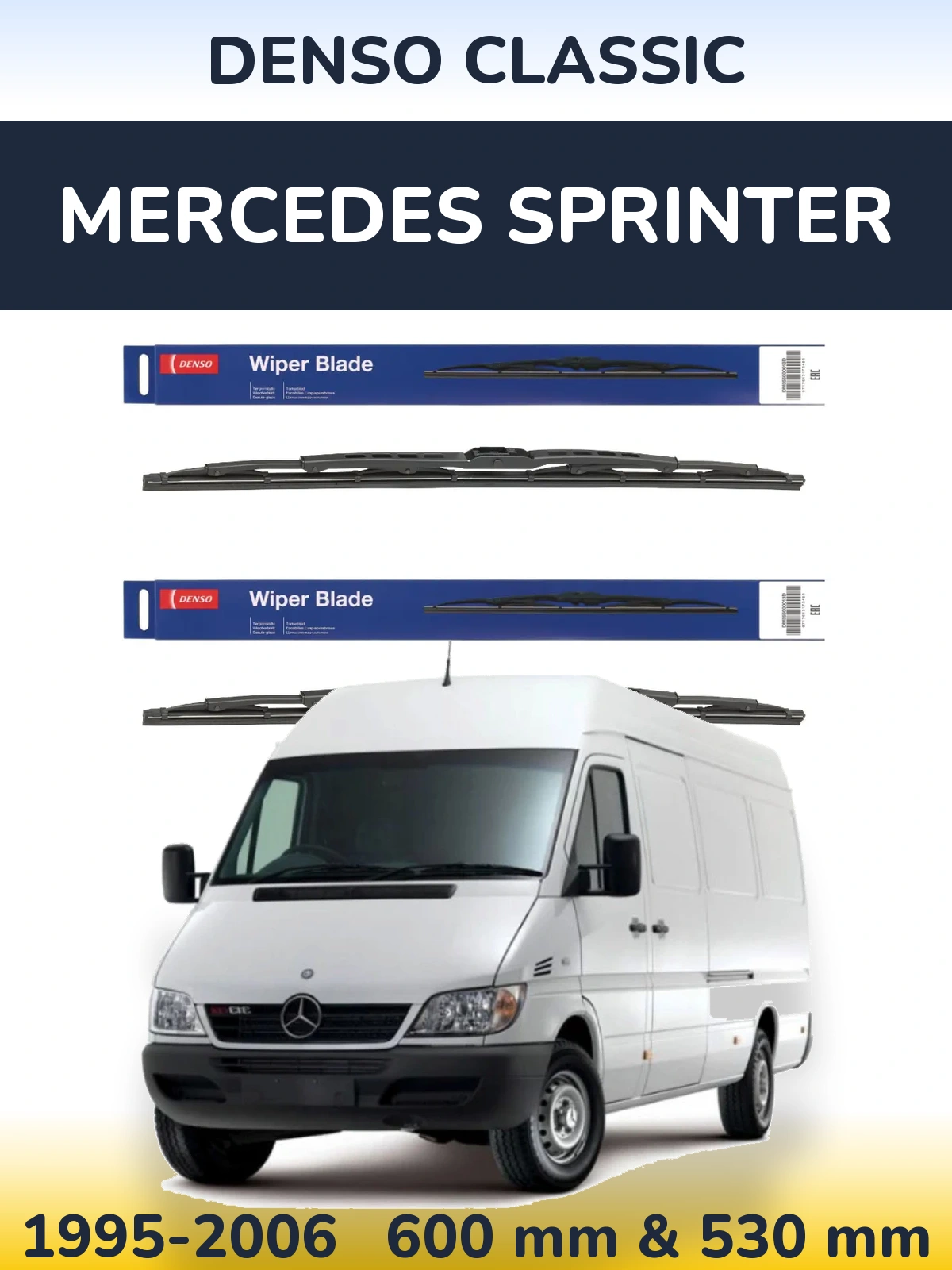 Torkarblad Denso Classic för Mercedes Sprinter