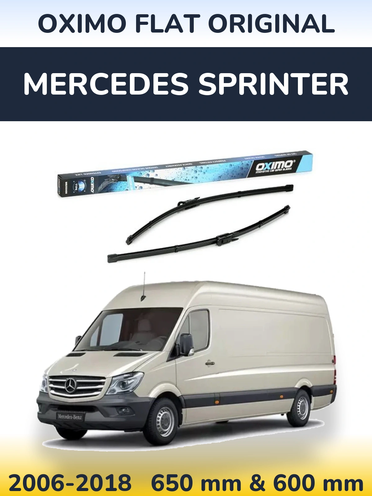Torkarblad Oximo Flat Original för Mercedes Sprinter