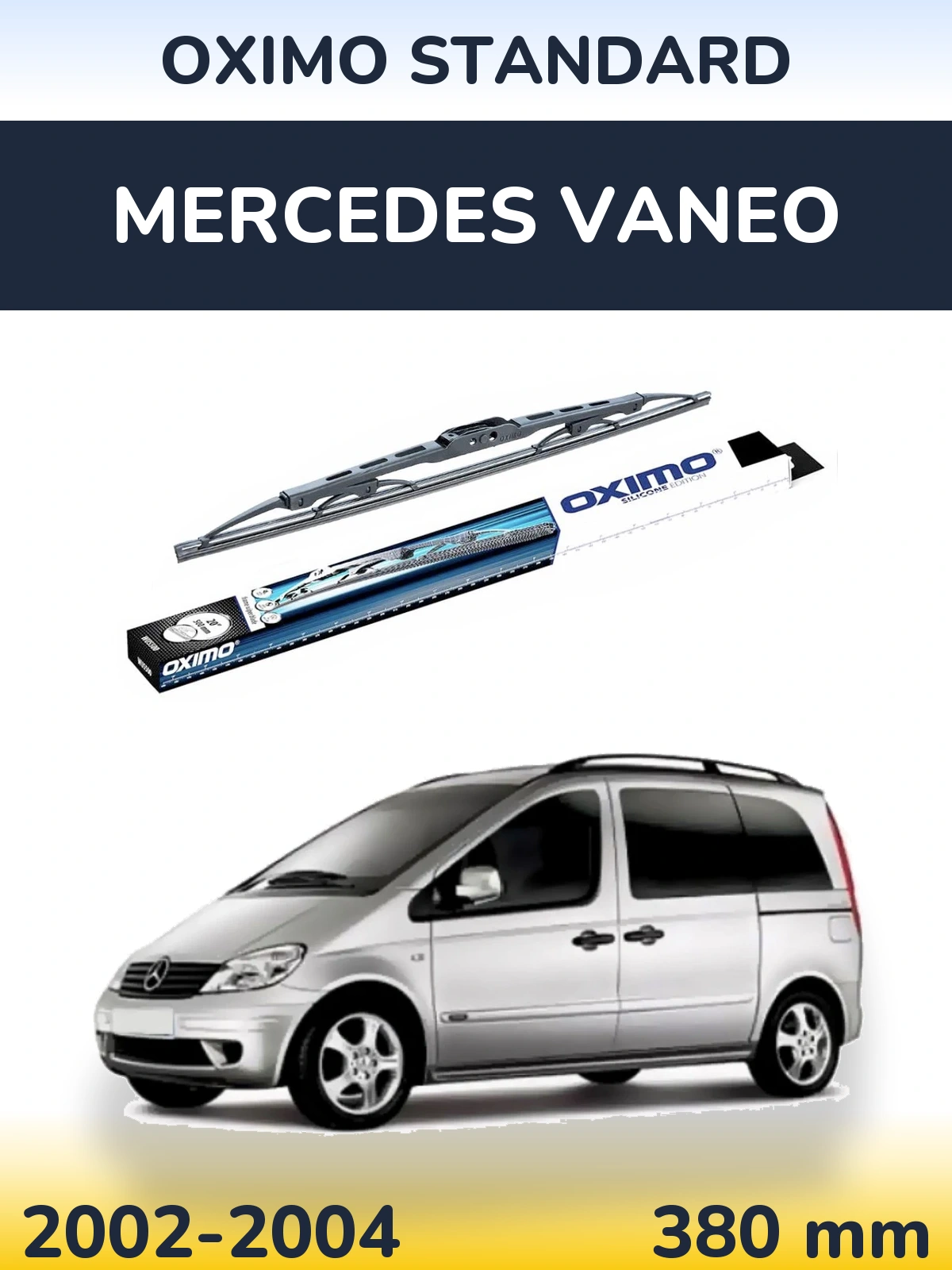 Torkarblad Oximo Standard för Mercedes Vaneo