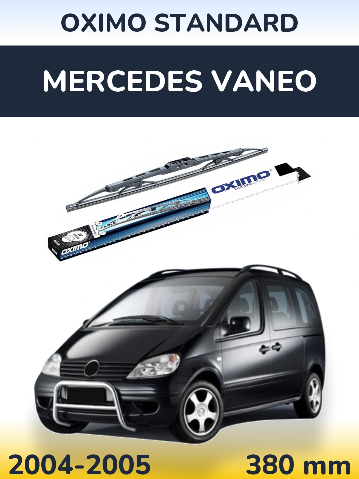 Torkarblad Oximo Standard för Mercedes Vaneo