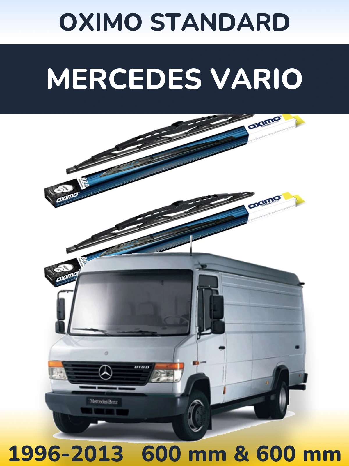 Torkarblad Oximo Standard för Mercedes Vario