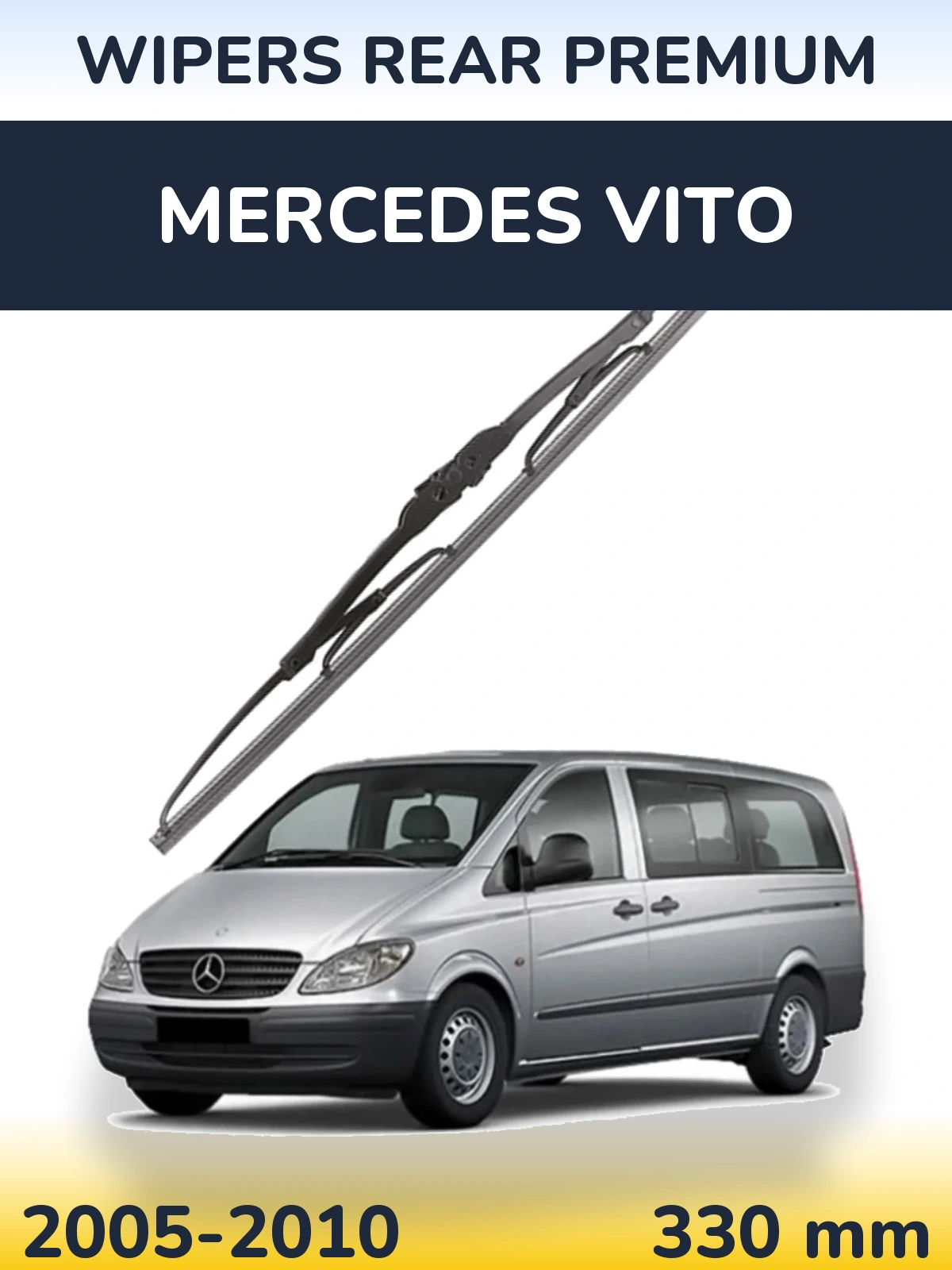 Torkarblad WIPERS REAR PREMIUM för Mercedes Vito