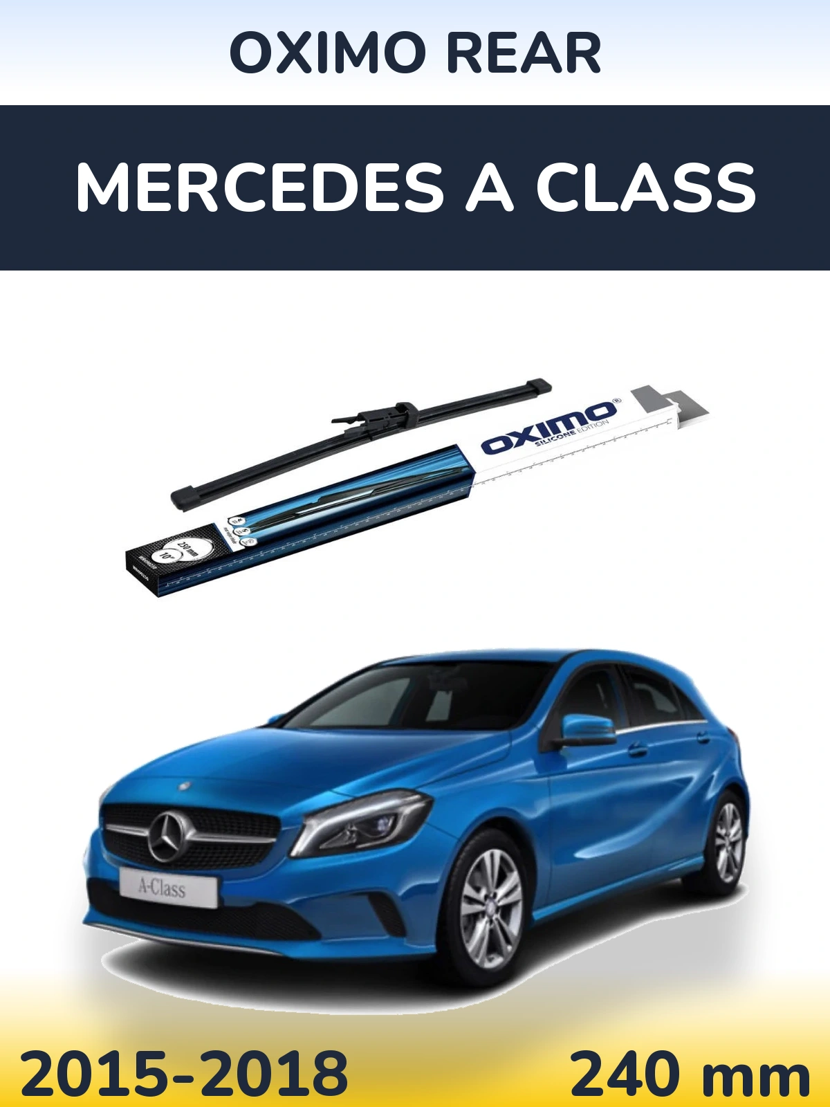 Torkarblad Oximo Rear för Mercedes A Class