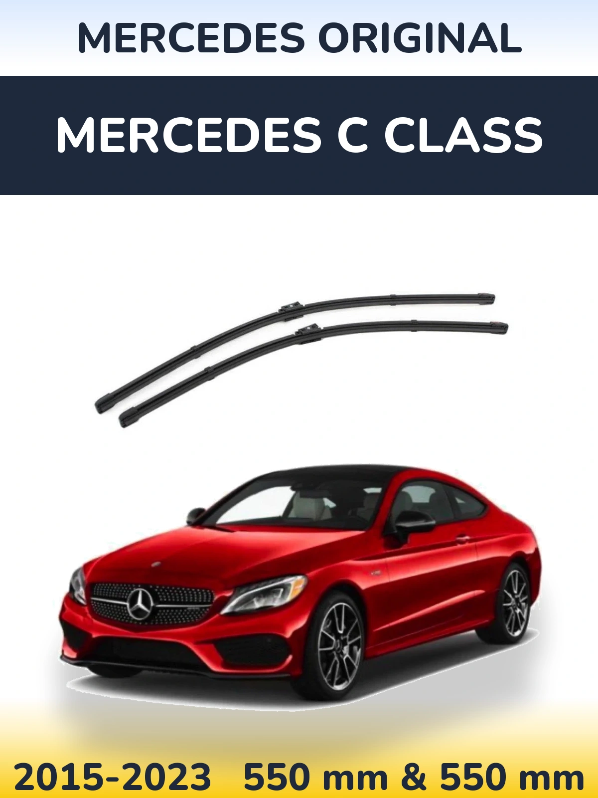Torkarblad Mercedes OEM Mercedes Original för Mercedes C Class