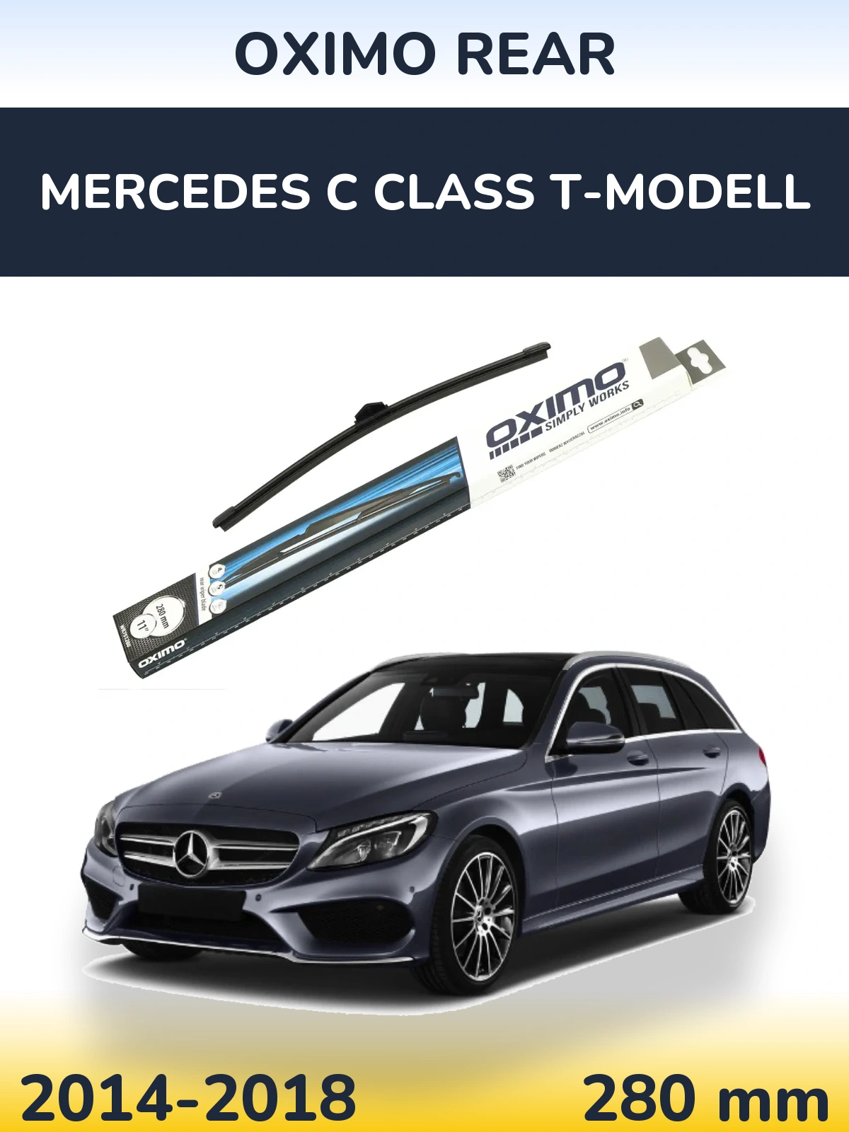 Torkarblad Oximo Rear för Mercedes C Class T-Modelll