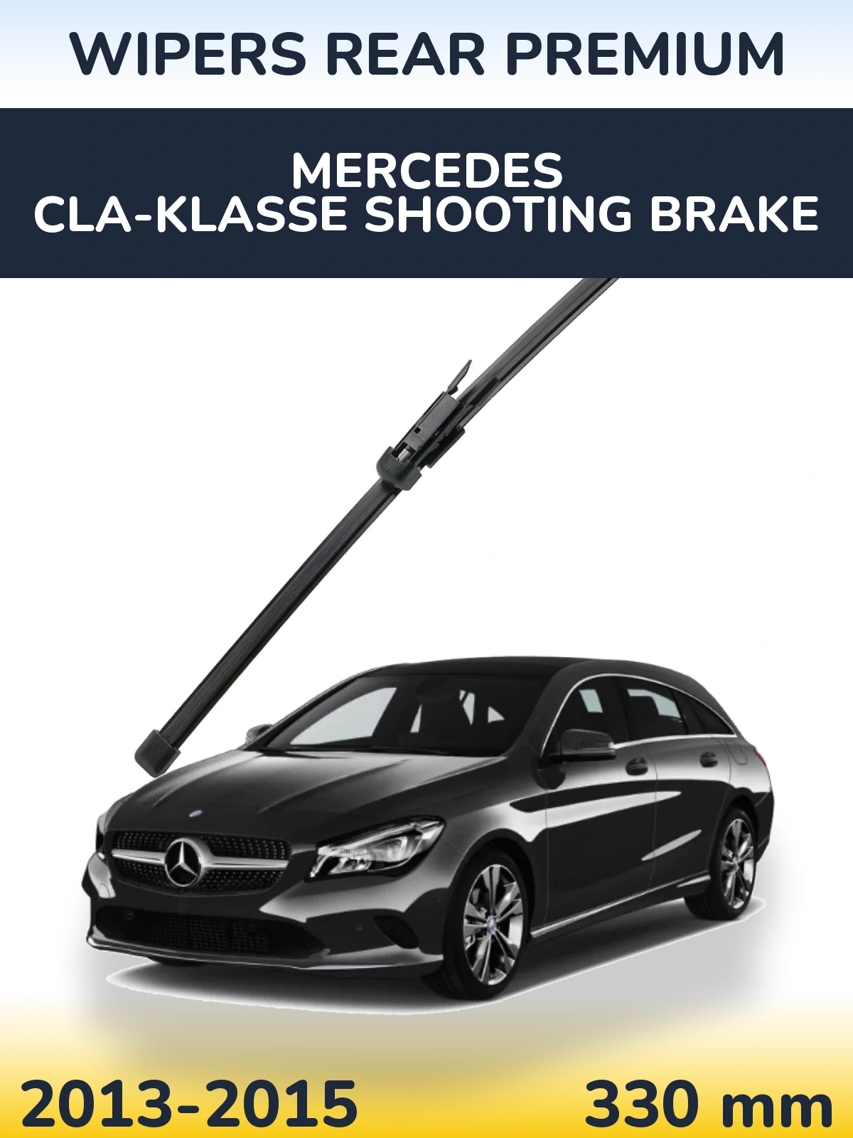 Torkarblad WIPERS REAR PREMIUM för Mercedes CLA-Klasse Shooting Brake