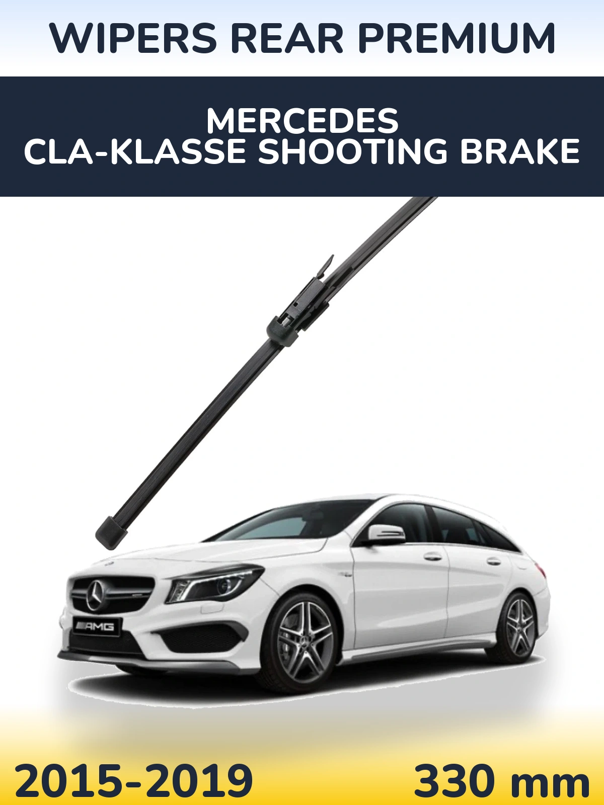 Torkarblad WIPERS REAR PREMIUM för Mercedes CLA-Klasse Shooting Brake