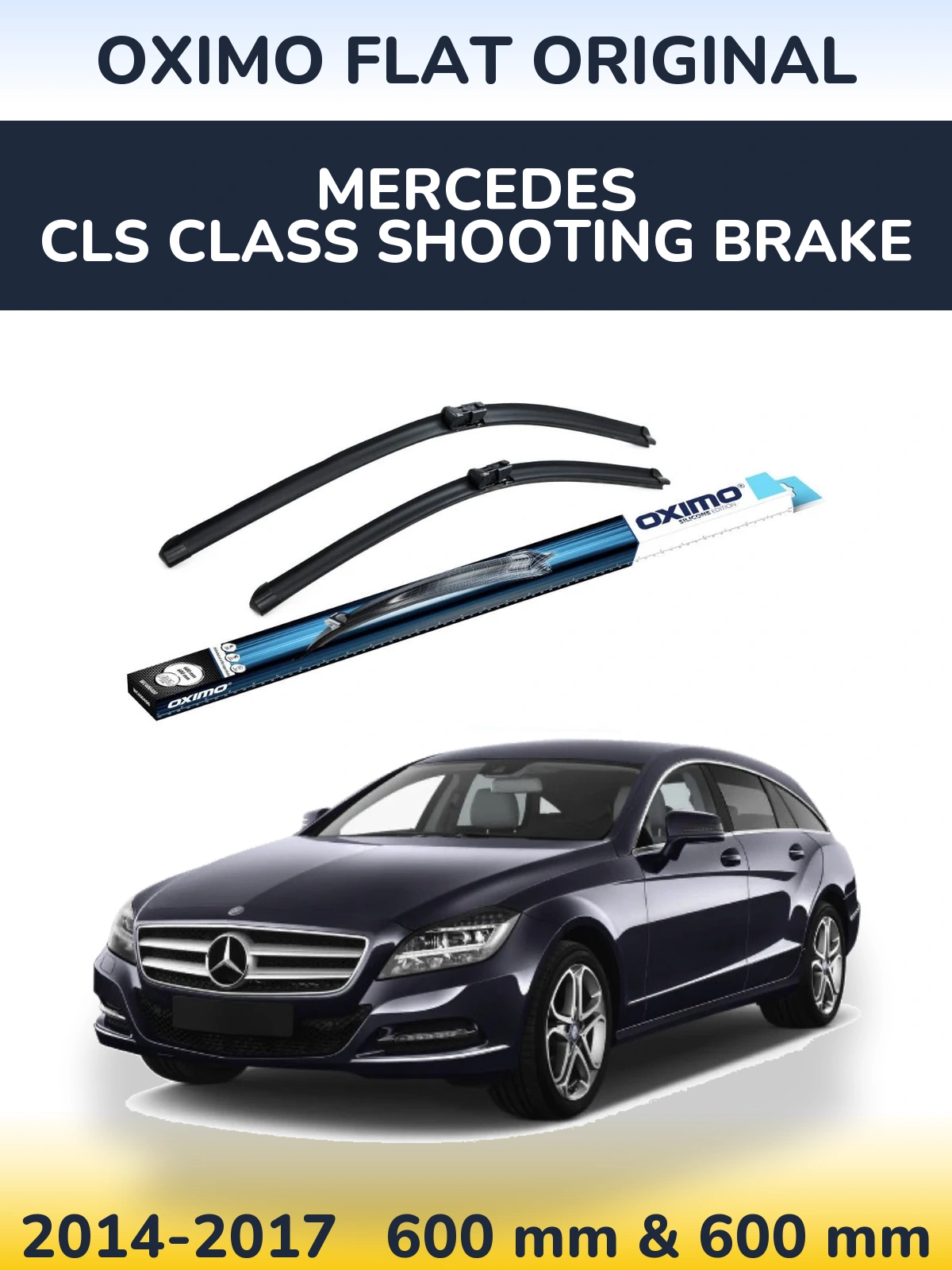 Torkarblad Oximo Flat Original för Mercedes CLS Class Shooting Brake