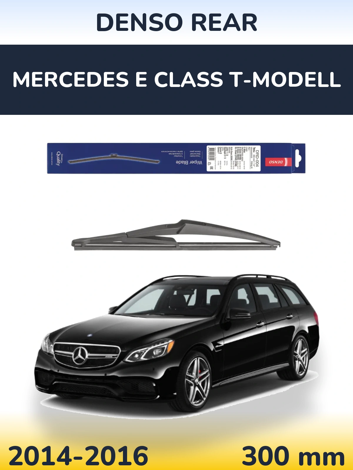 Torkarblad Denso Rear för Mercedes E Class T-Modelll