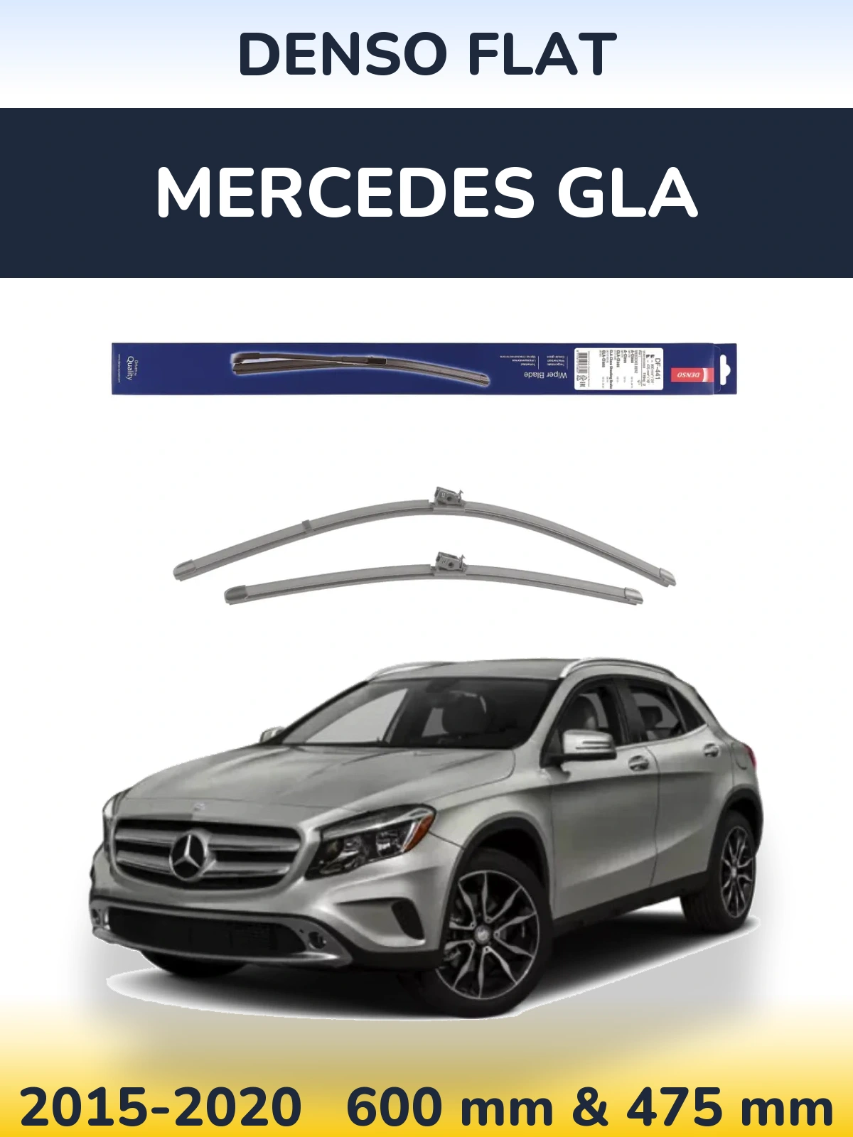 Torkarblad Denso Flat för Mercedes GLA