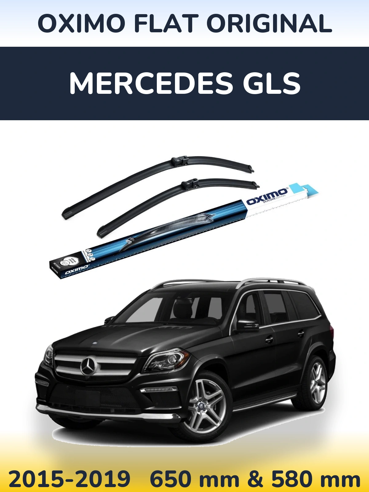 Torkarblad Oximo Flat Original för Mercedes GLS