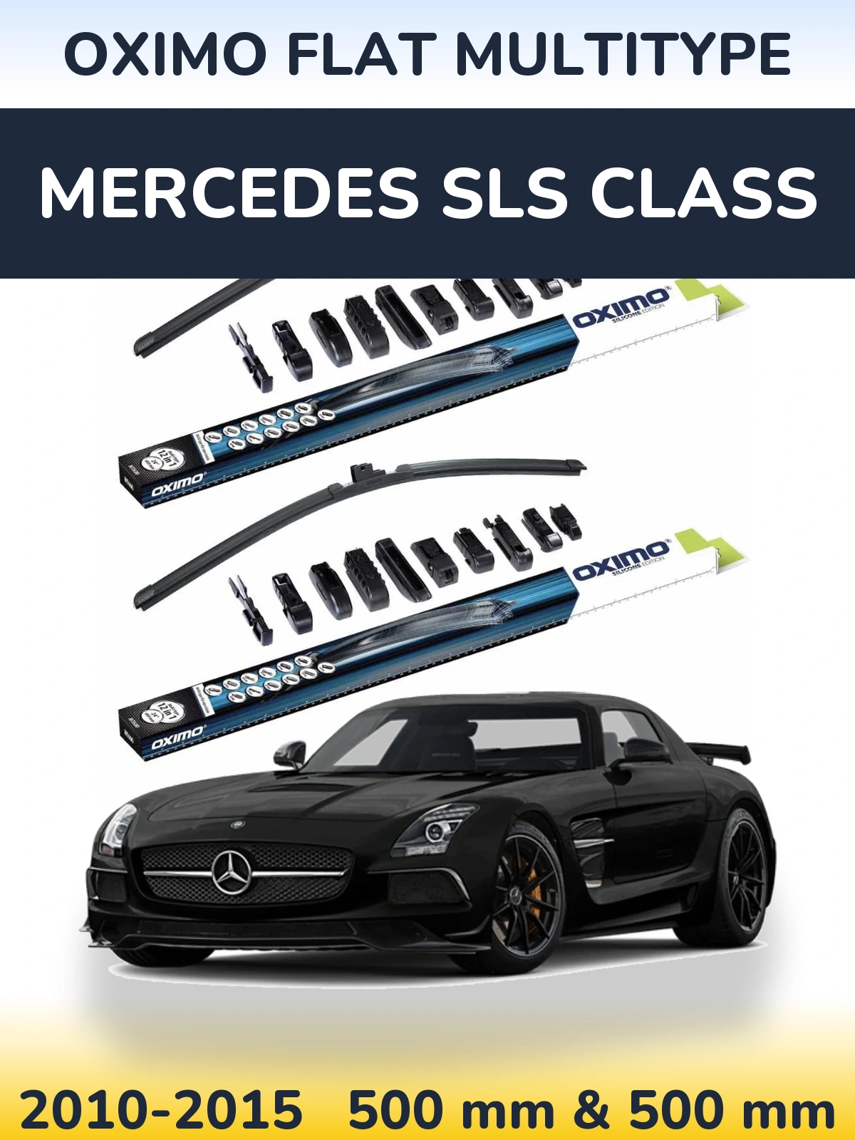 Torkarblad Oximo Flat MultiType för Mercedes SLS Class