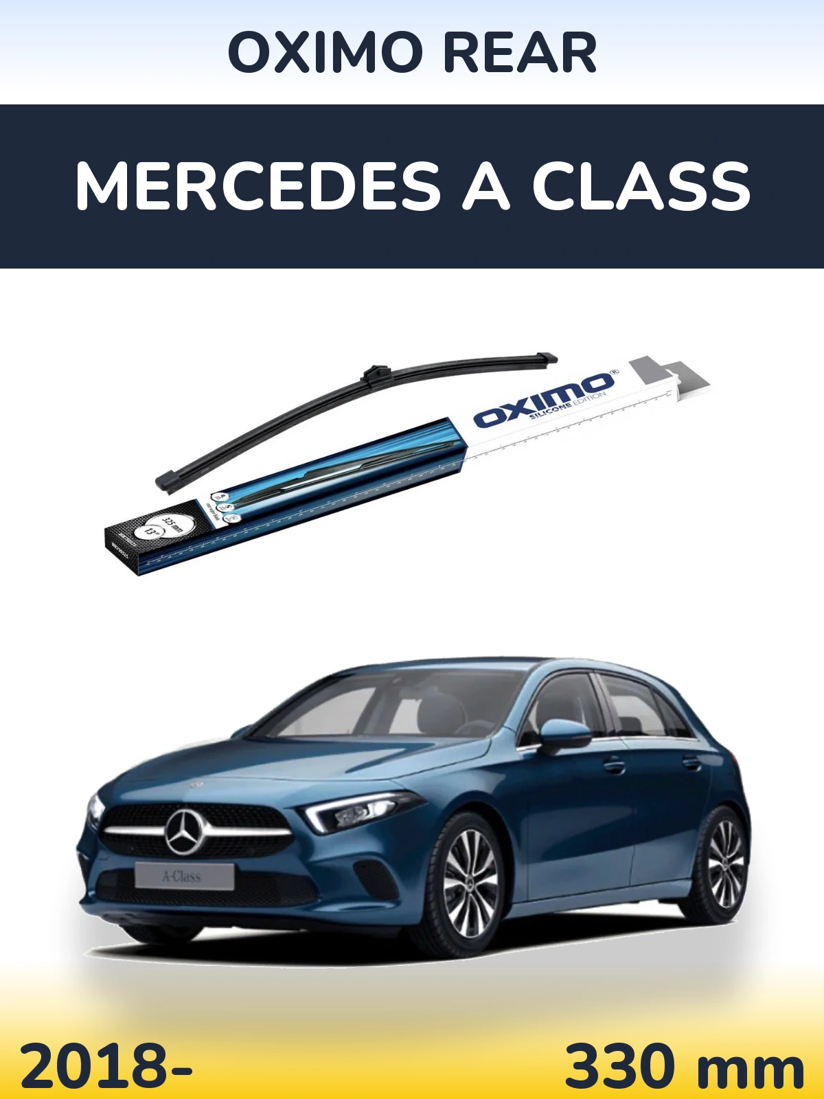 Torkarblad Oximo Rear för Mercedes A Class