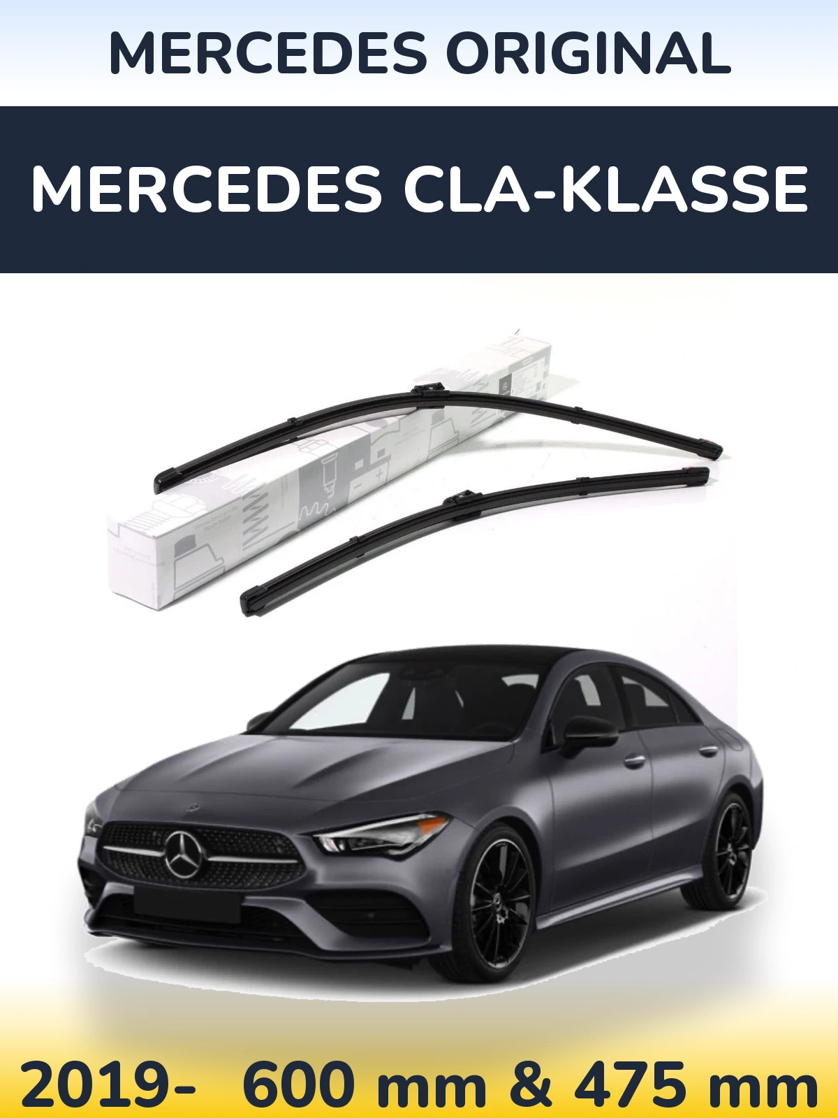 Torkarblad Mercedes OEM Mercedes Original för Mercedes CLA-Klasse