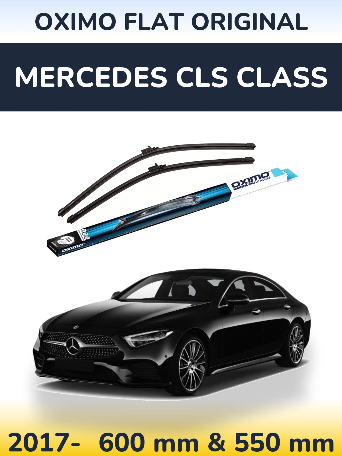 Torkarblad Oximo Flat Original för Mercedes CLS Class