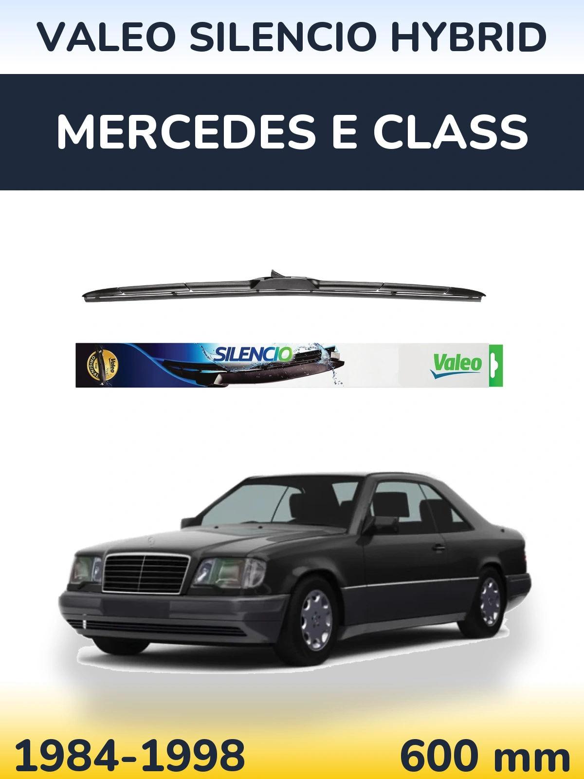 Torkarblad Valeo Silencio Hybrid för Mercedes E Class