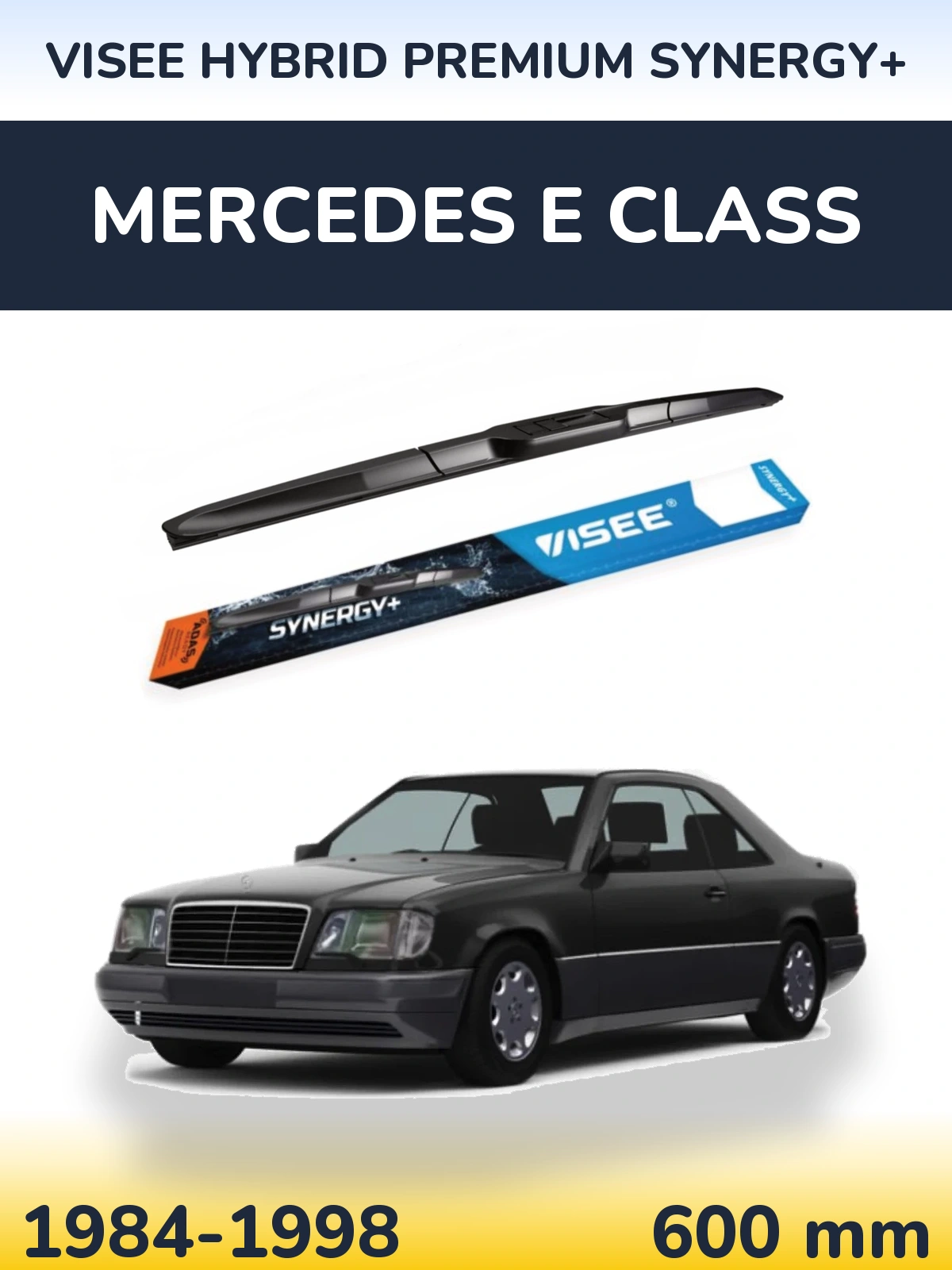 Torkarblad VISEE HYBRID PREMIUM SYNERGY+ för Mercedes E Class