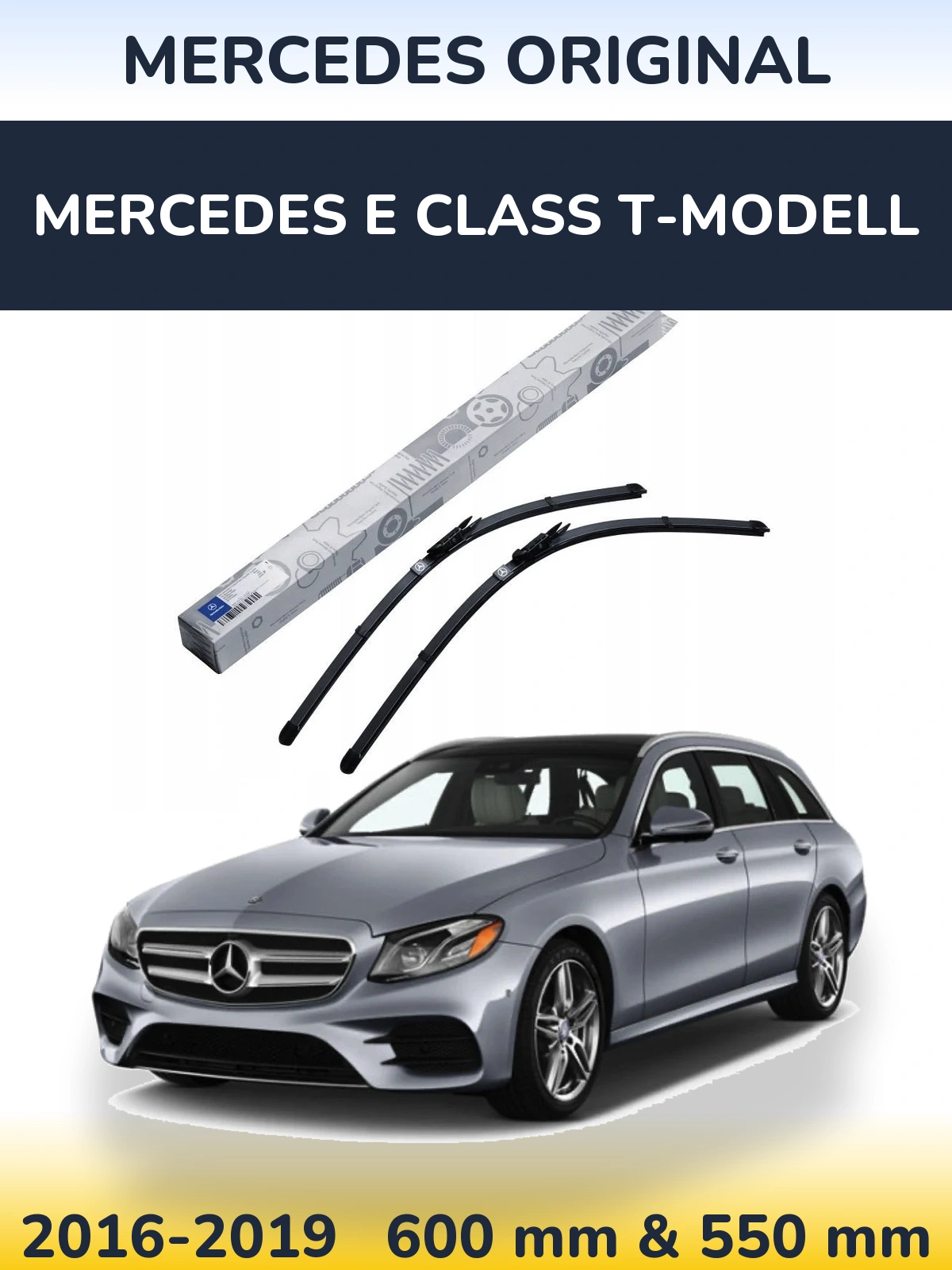 Torkarblad Mercedes OEM Mercedes Original för Mercedes E Class T-Modelll