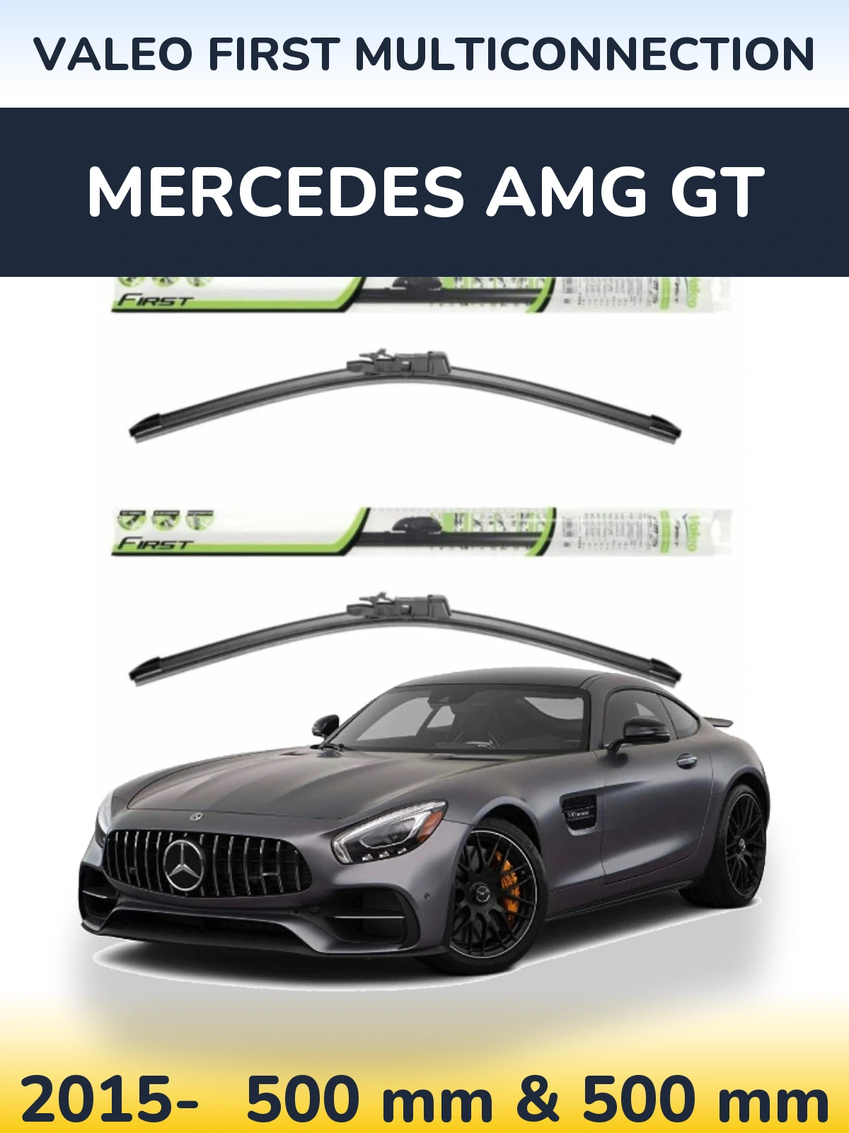 Torkarblad Valeo First MultiConnection för Mercedes AMG GT