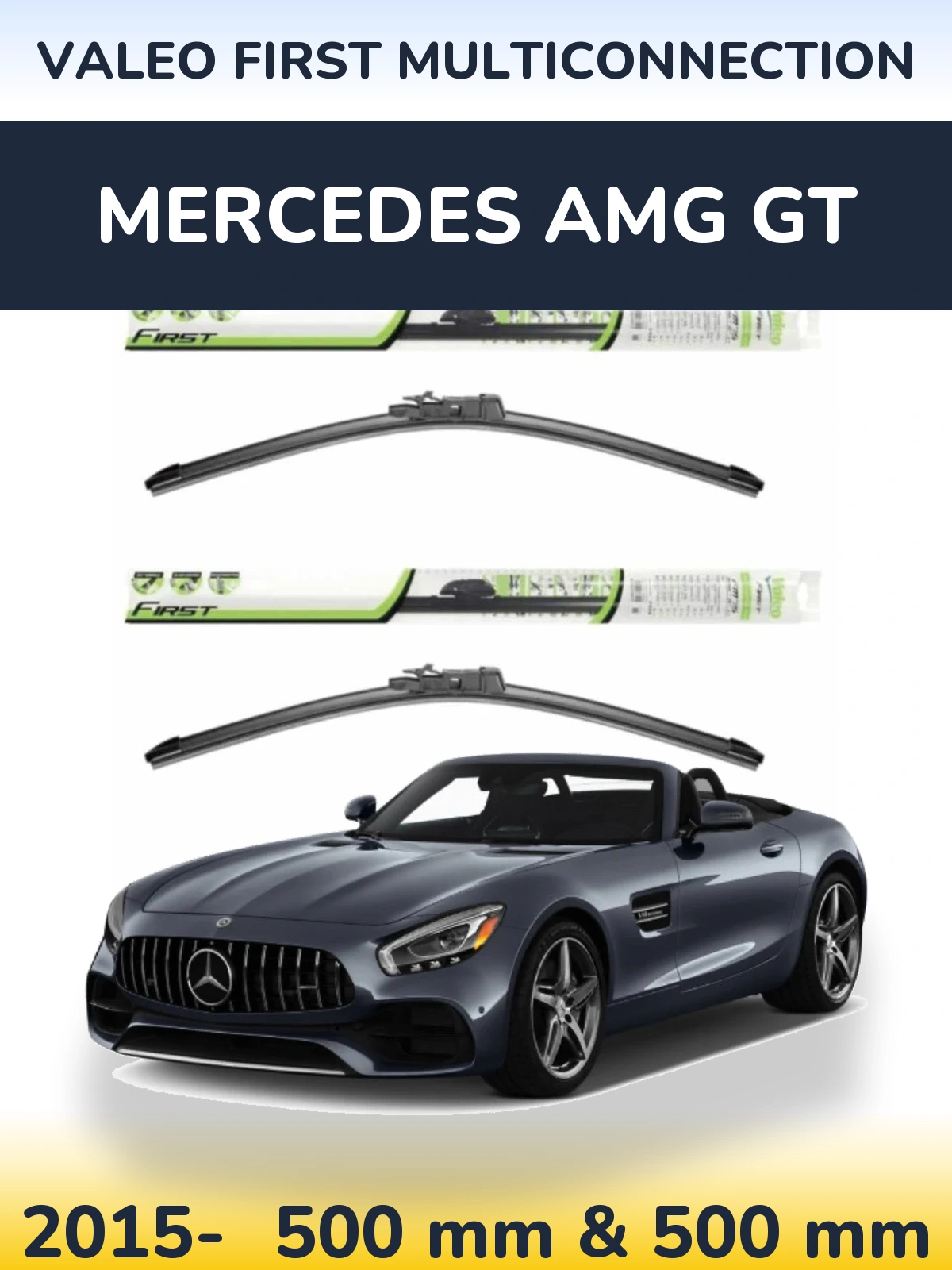 Torkarblad Valeo First MultiConnection för Mercedes AMG GT