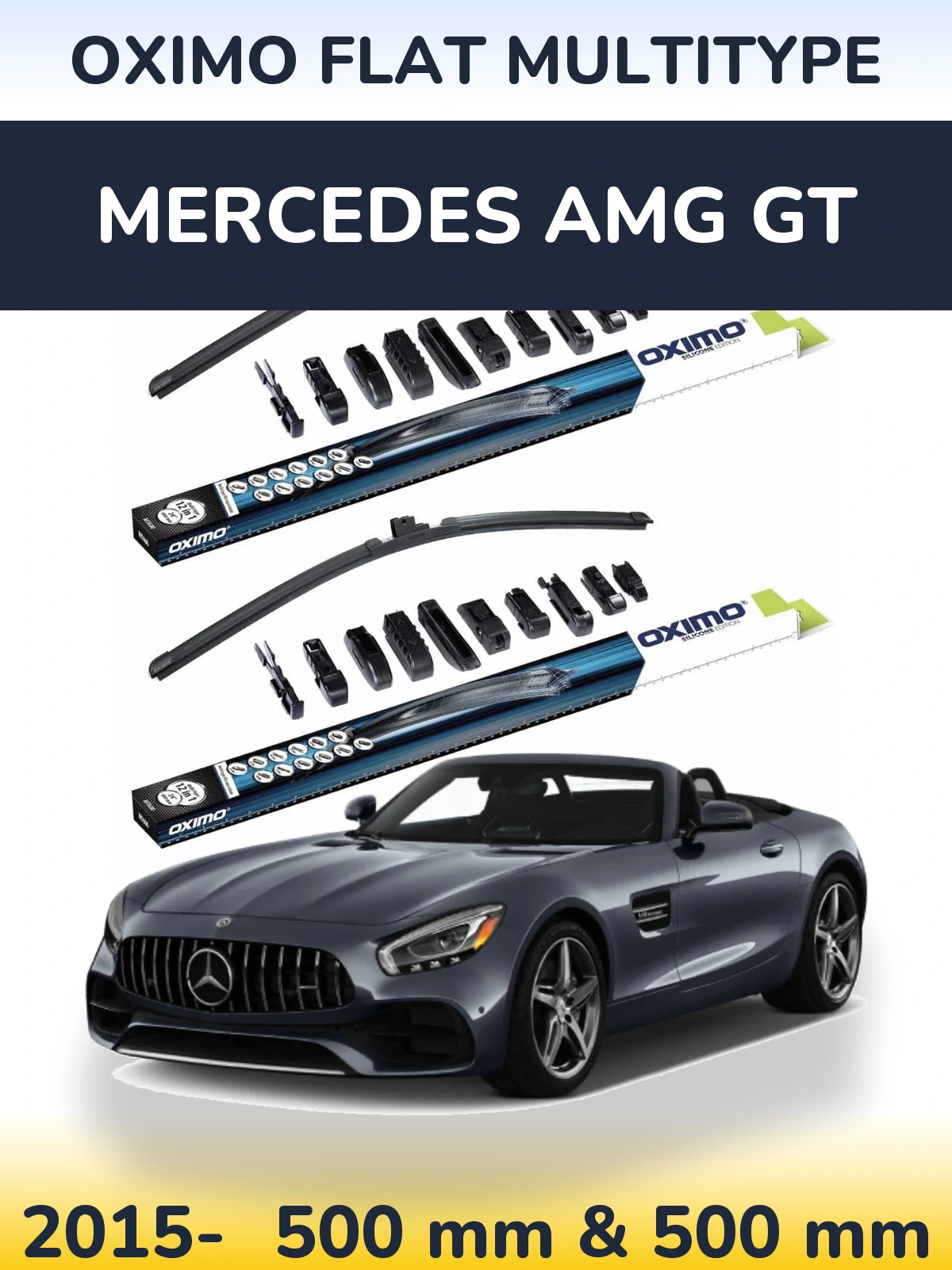 Torkarblad Oximo Flat MultiType för Mercedes AMG GT