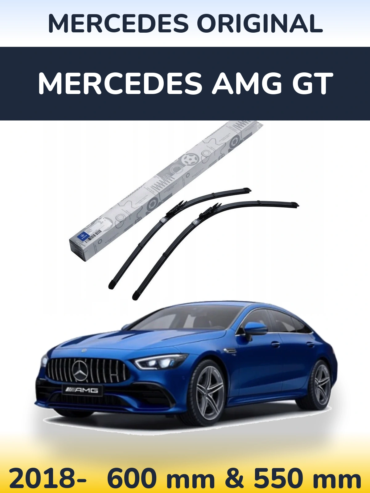 Torkarblad Mercedes OEM Mercedes Original för Mercedes AMG GT