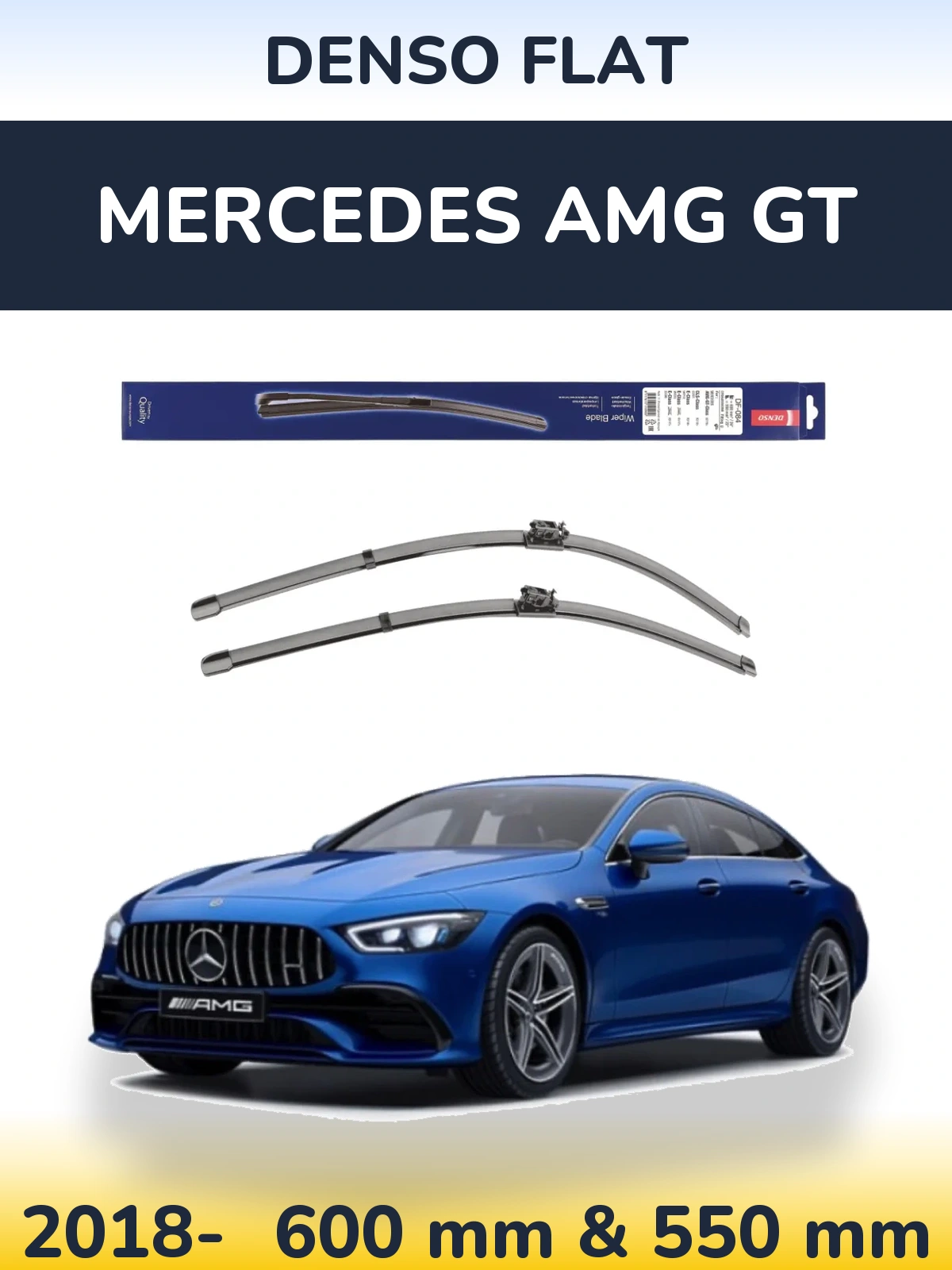 Torkarblad Denso Flat för Mercedes AMG GT