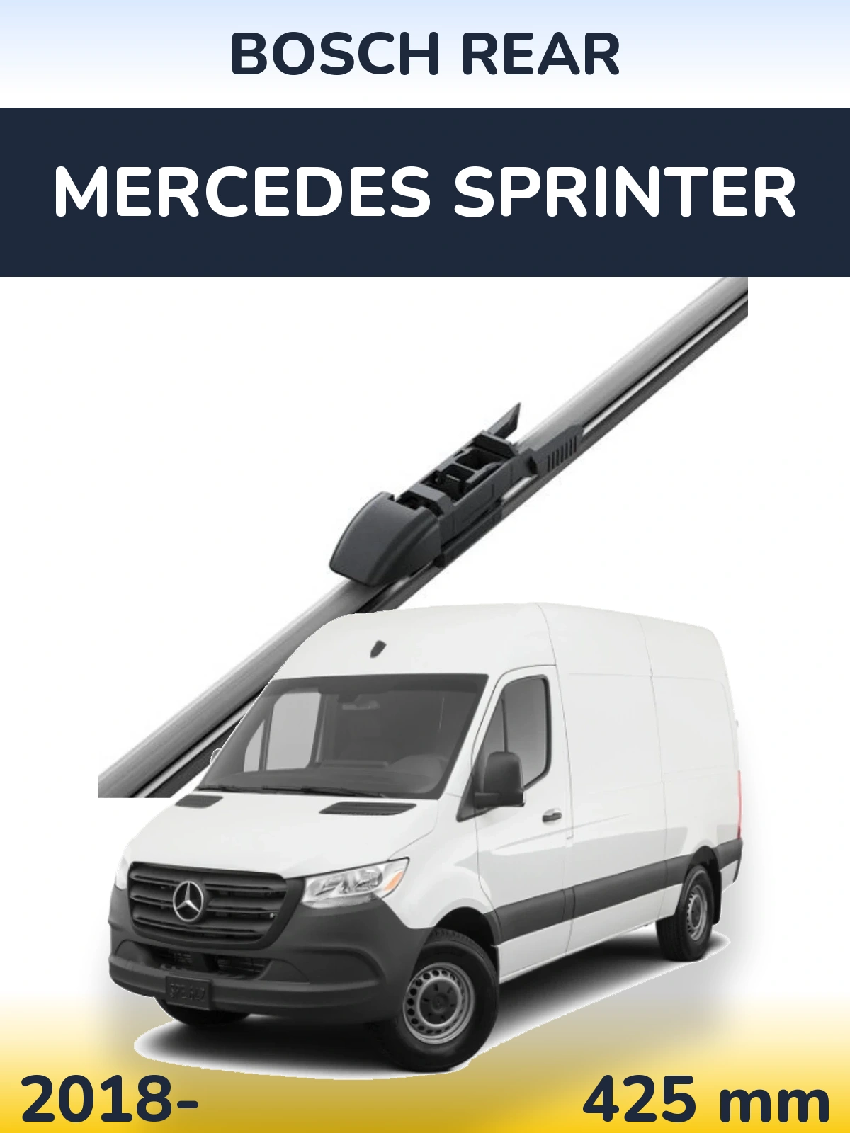Torkarblad BOSCH Rear för Mercedes Sprinter