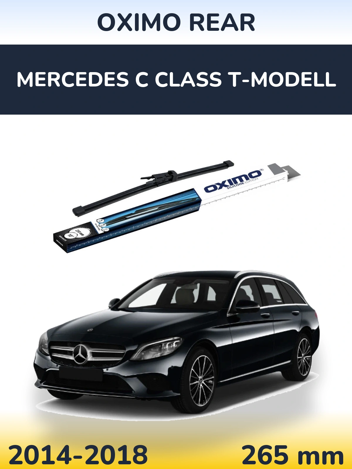 Torkarblad Oximo Rear för Mercedes C Class T-Modelll
