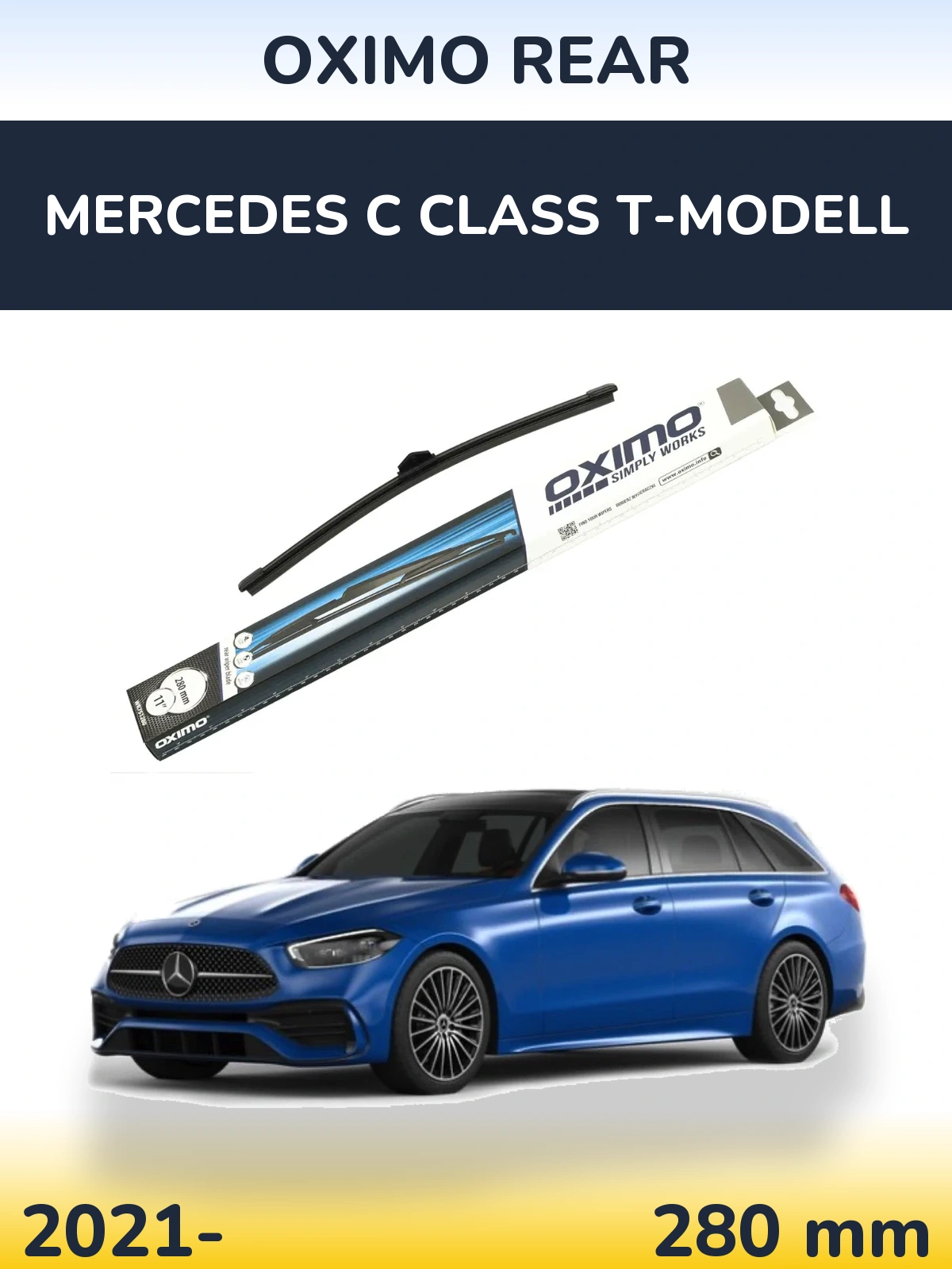 Torkarblad Oximo Rear för Mercedes C Class T-Modelll