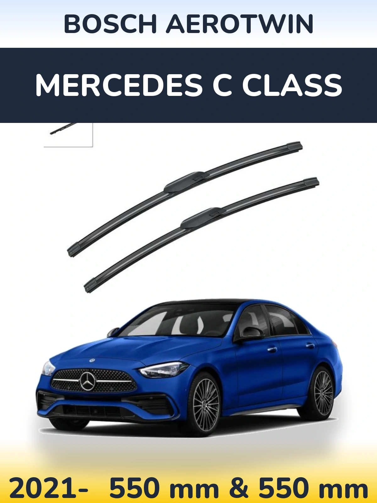 Torkarblad BOSCH AeroTwin för Mercedes C Class